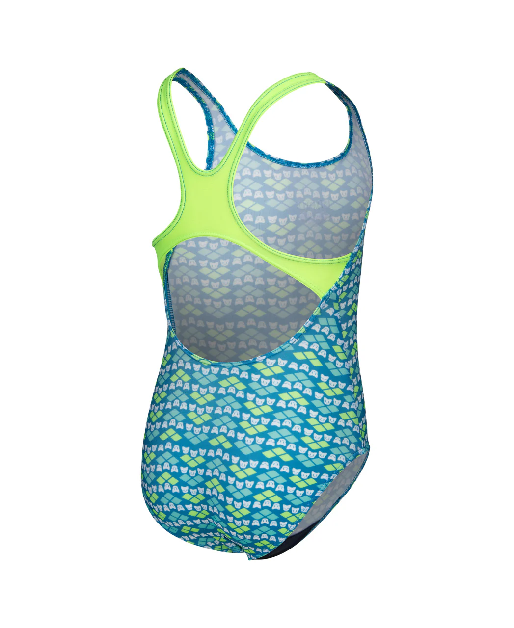 Bañador arena para niña Friends Allover - Verde Suave - Image 3