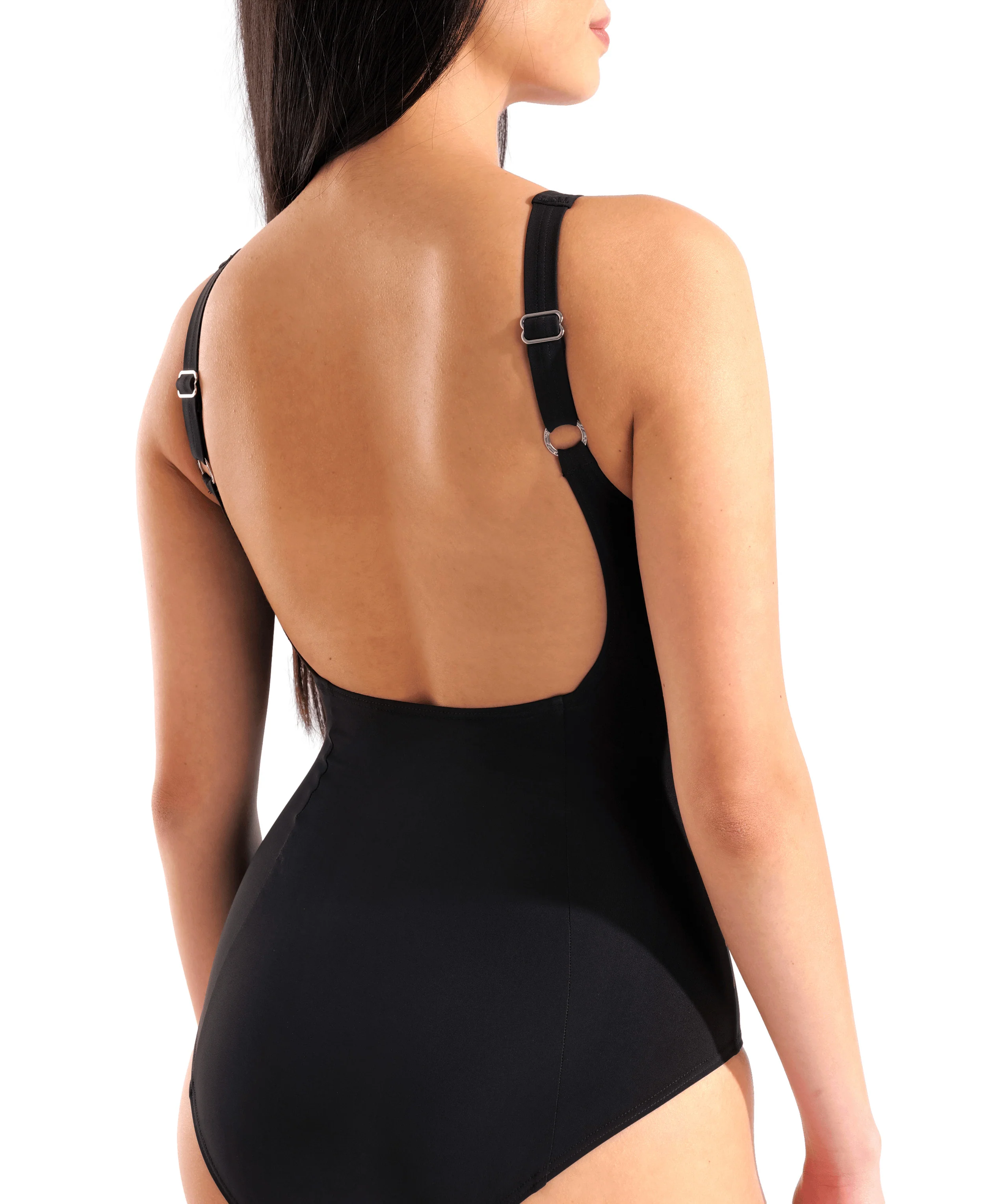 Bañador arena Shapewear Isa para mujer - Negro/Hada - Image 3