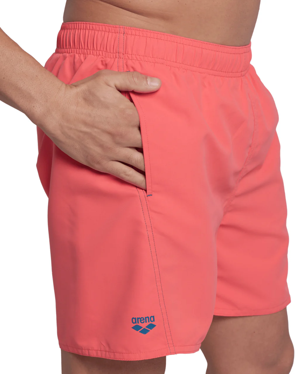 Bañador bóxer de playa de hombre Fundamentals Boxer R Arena - Calypso Coral - Image 4