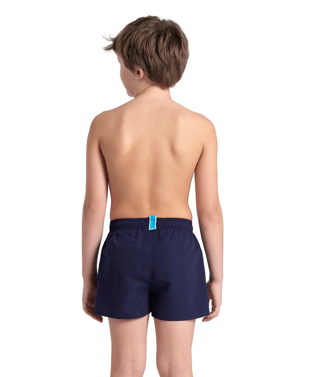 Bañador short arena para niño Logo R - Marino/Turquesa - Image 2