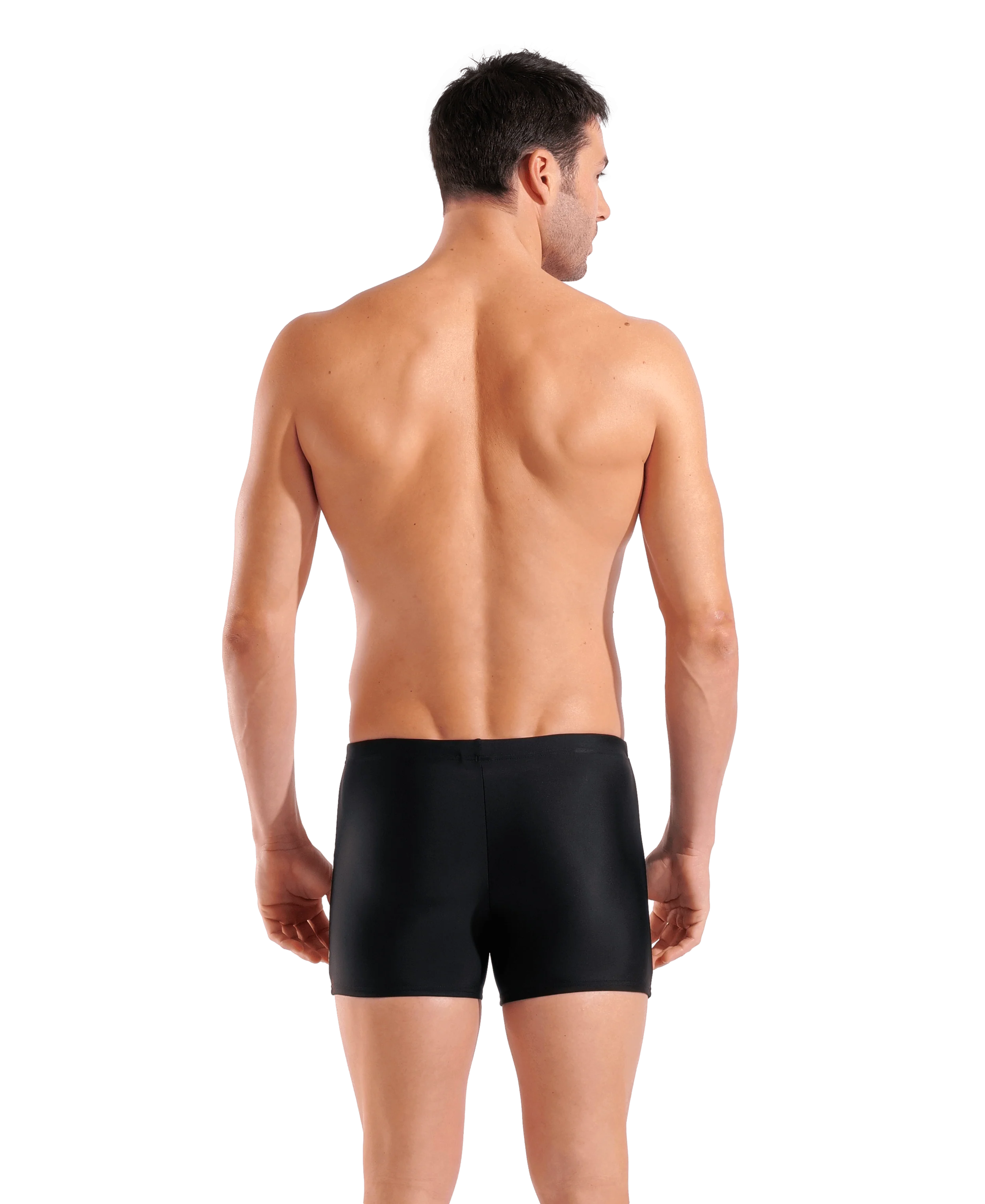 Bañador corto arena Feel Basic para hombre - Negro - Image 2