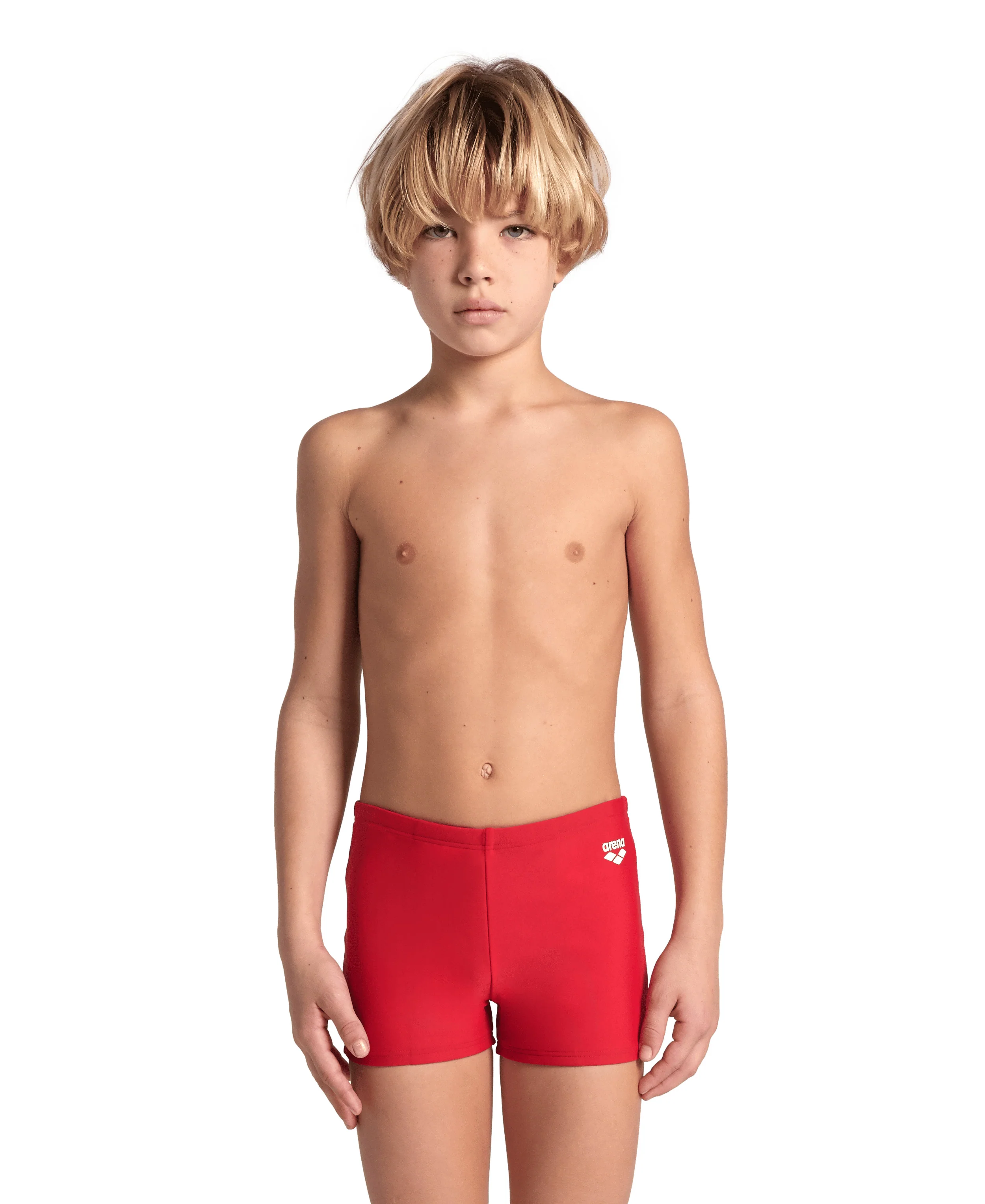 Bañador corto arena Feel para niño Dynamo - Rojo