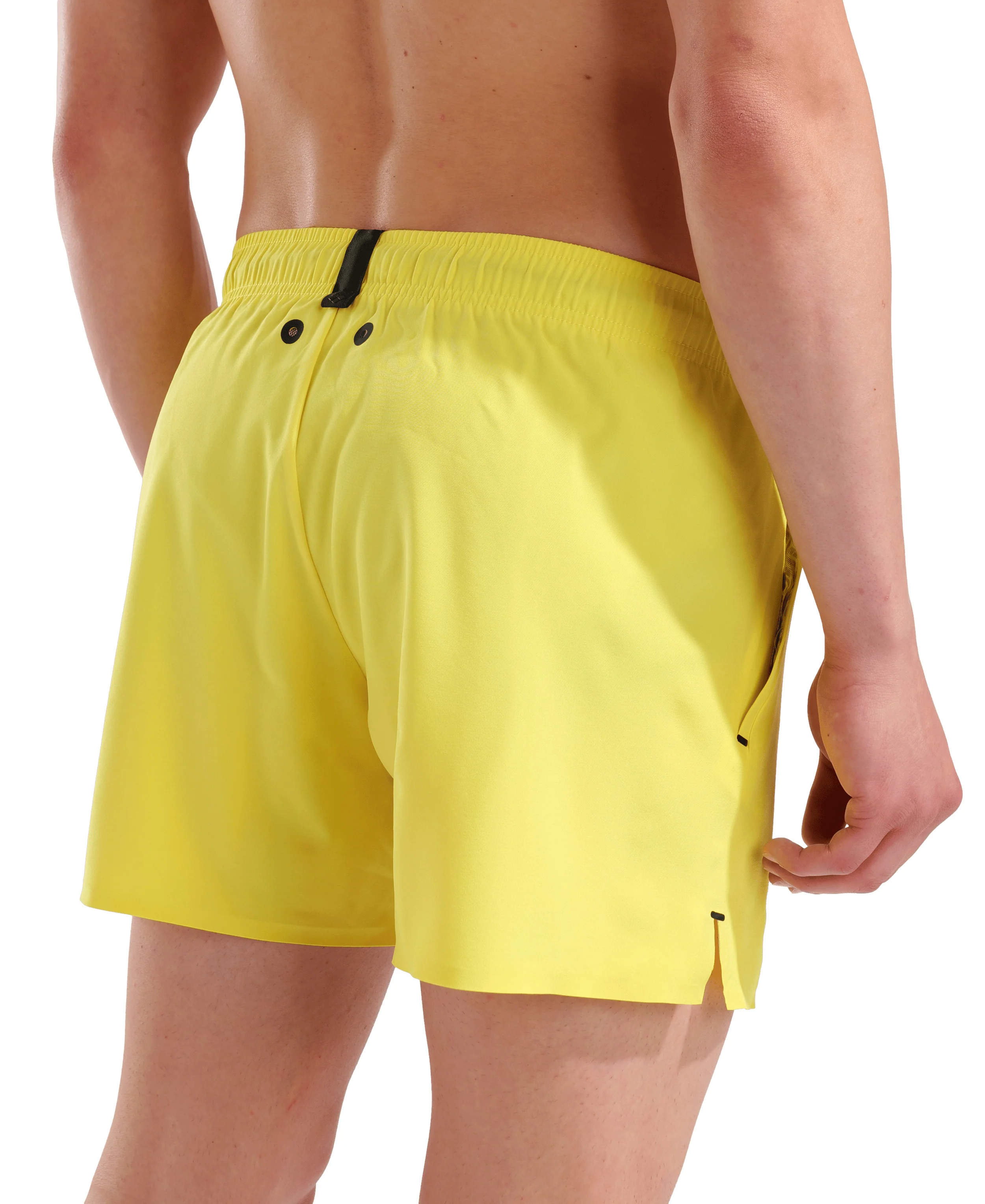 Bañador corto para hombre arena Evo Solid - Estrella amarilla - Image 5