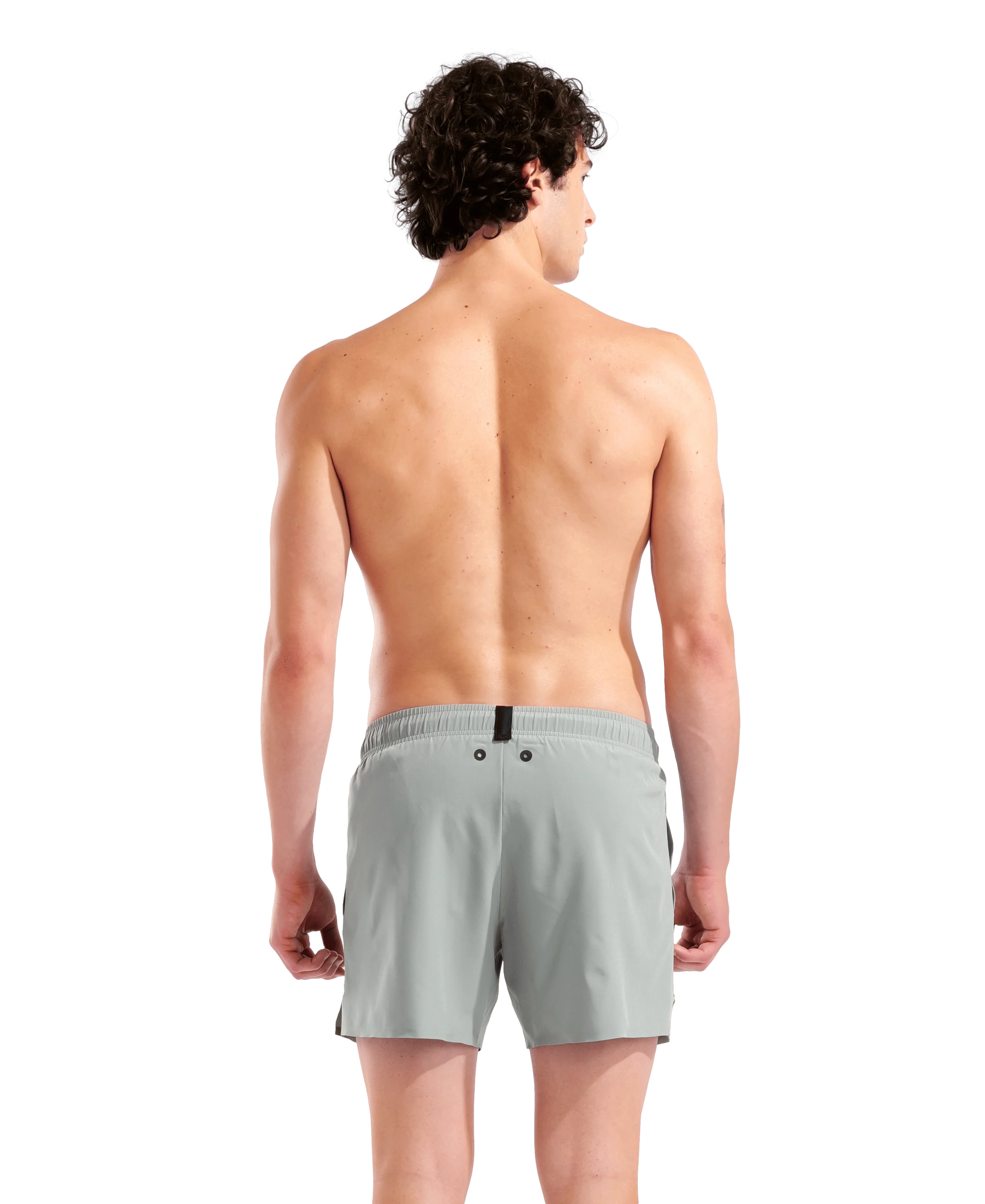 Bañador corto para hombre arena Evo Solid - Jade - Image 2