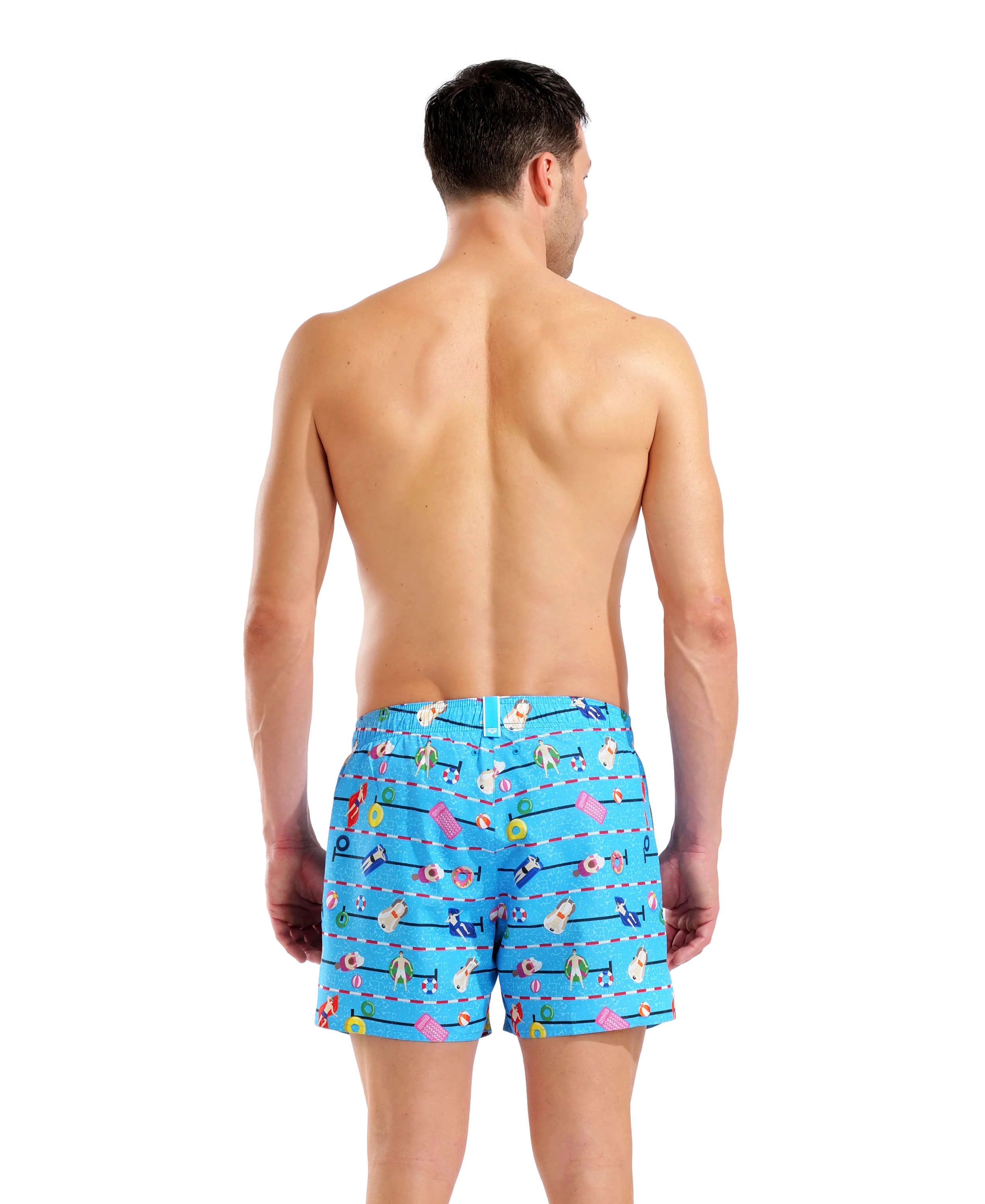 Bañador corto para hombre arena Water Prints - Piscina - Image 2