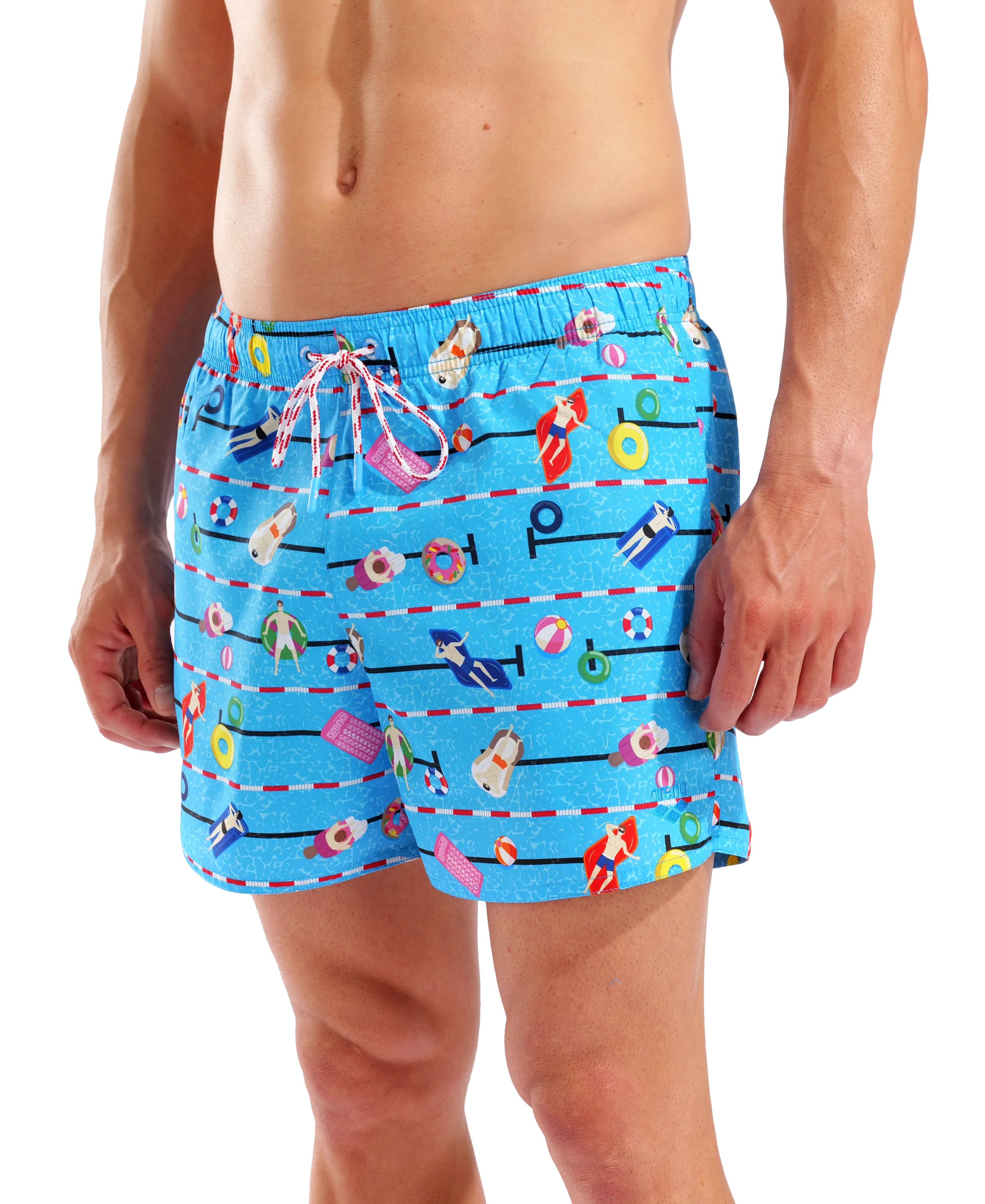 Bañador corto para hombre arena Water Prints - Piscina - Image 4