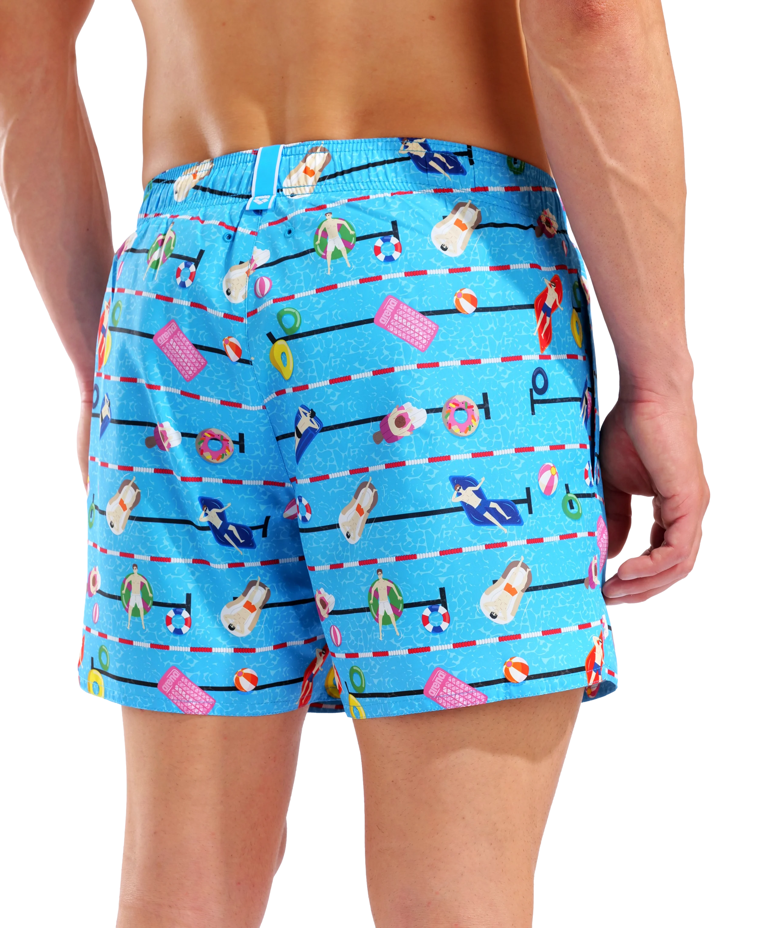 Bañador corto para hombre arena Water Prints - Piscina - Image 5