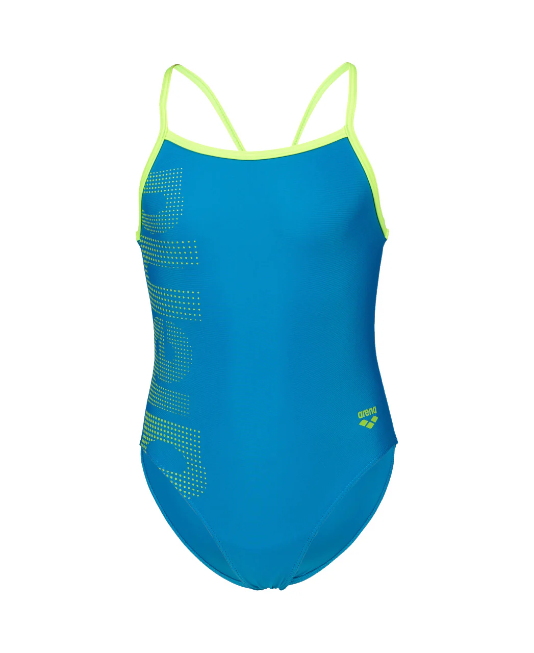 Bañador arena para niña Logo Turquesa/Suave - Image 3