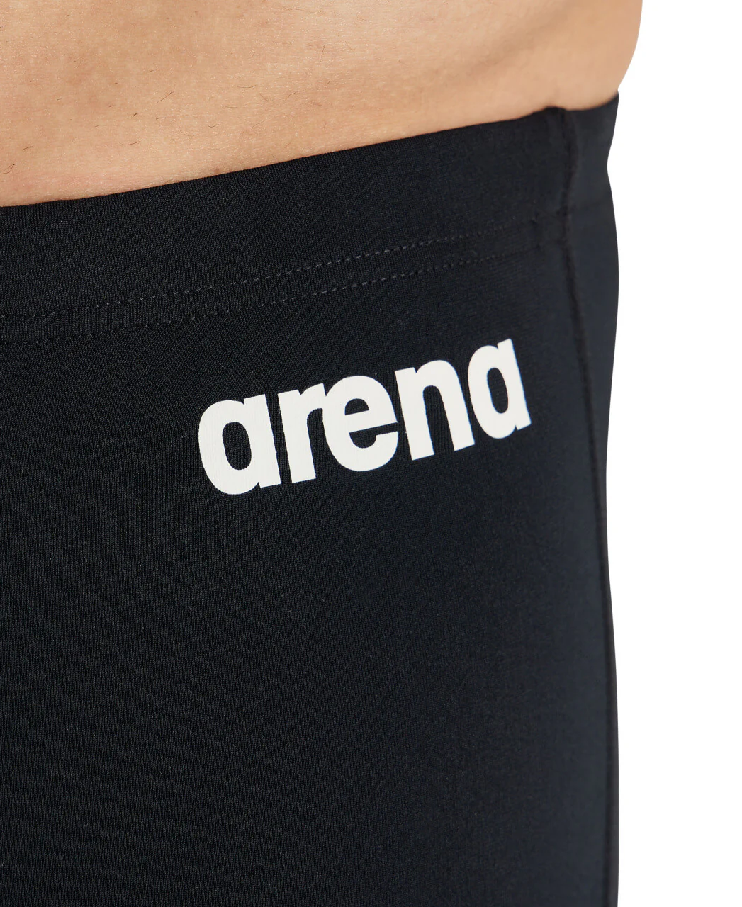 Bañador jammer liso arena Performance para hombre Team - Blanco Negro - Image 4