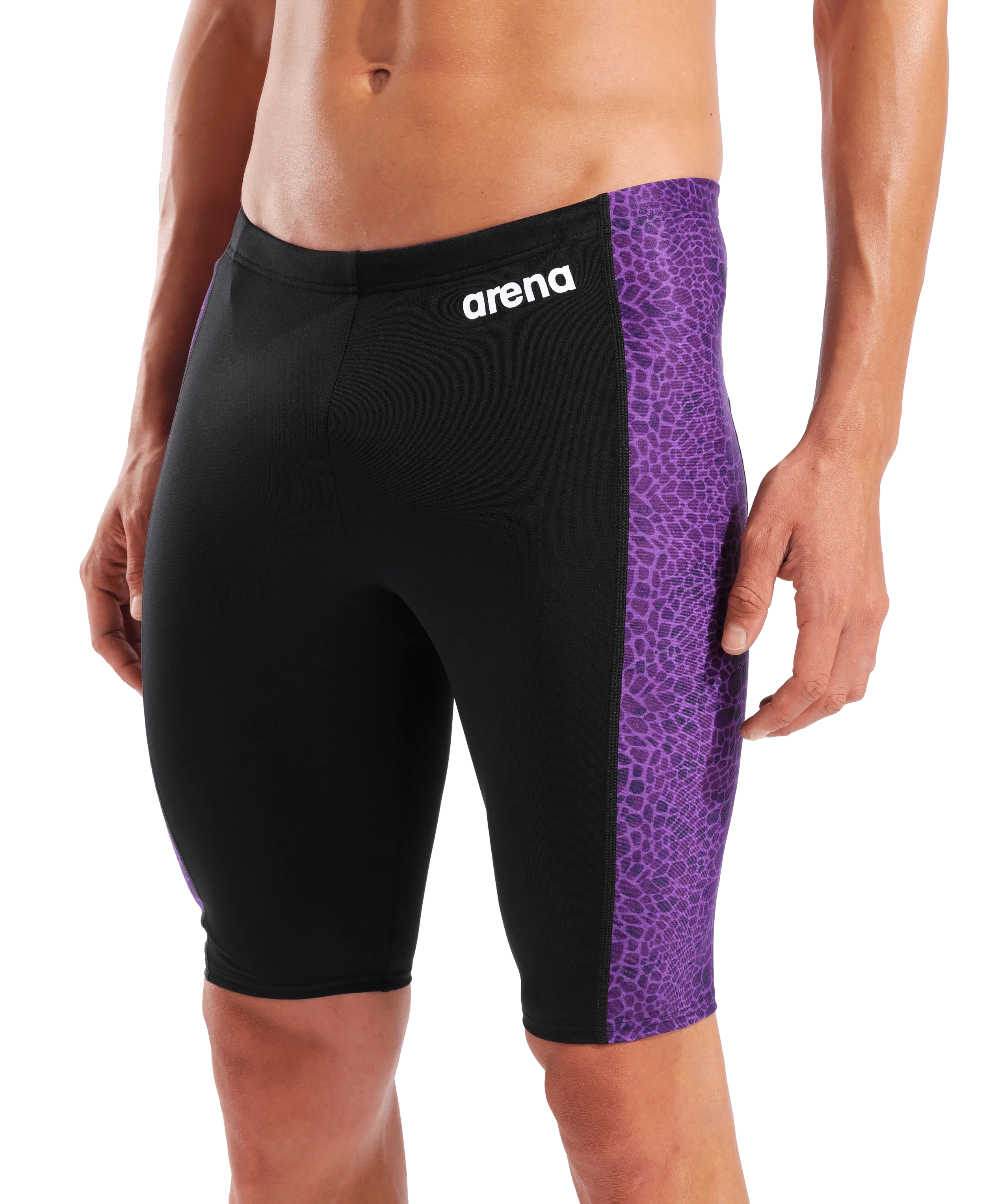 Bañador jammer arena Performance Snakeskin para hombre - Negro/Team - Image 4