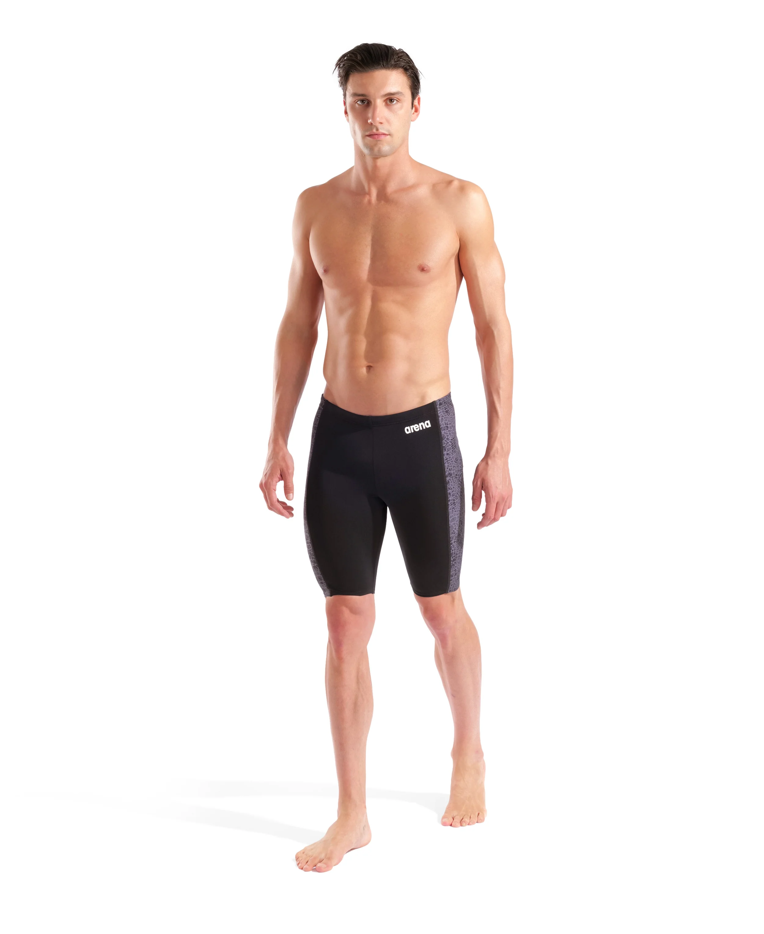 Bañador jammer arena Performance Snakeskin para hombre - Negro/Team - Image 5