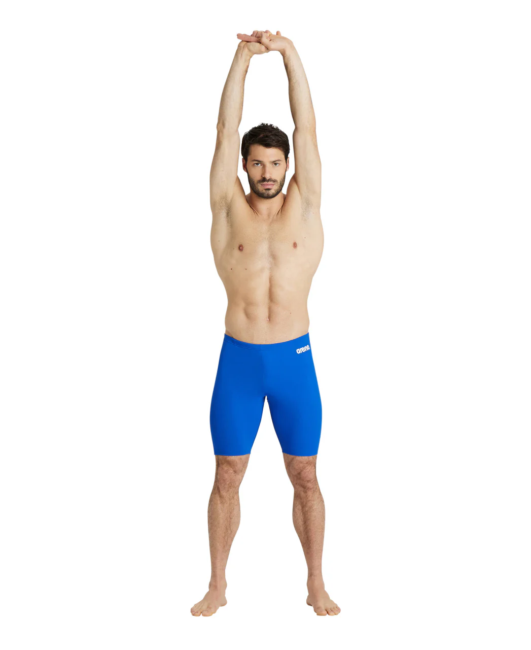 Bañador jammer liso arena Performance para hombre Team - Royal/Blanco - Image 3