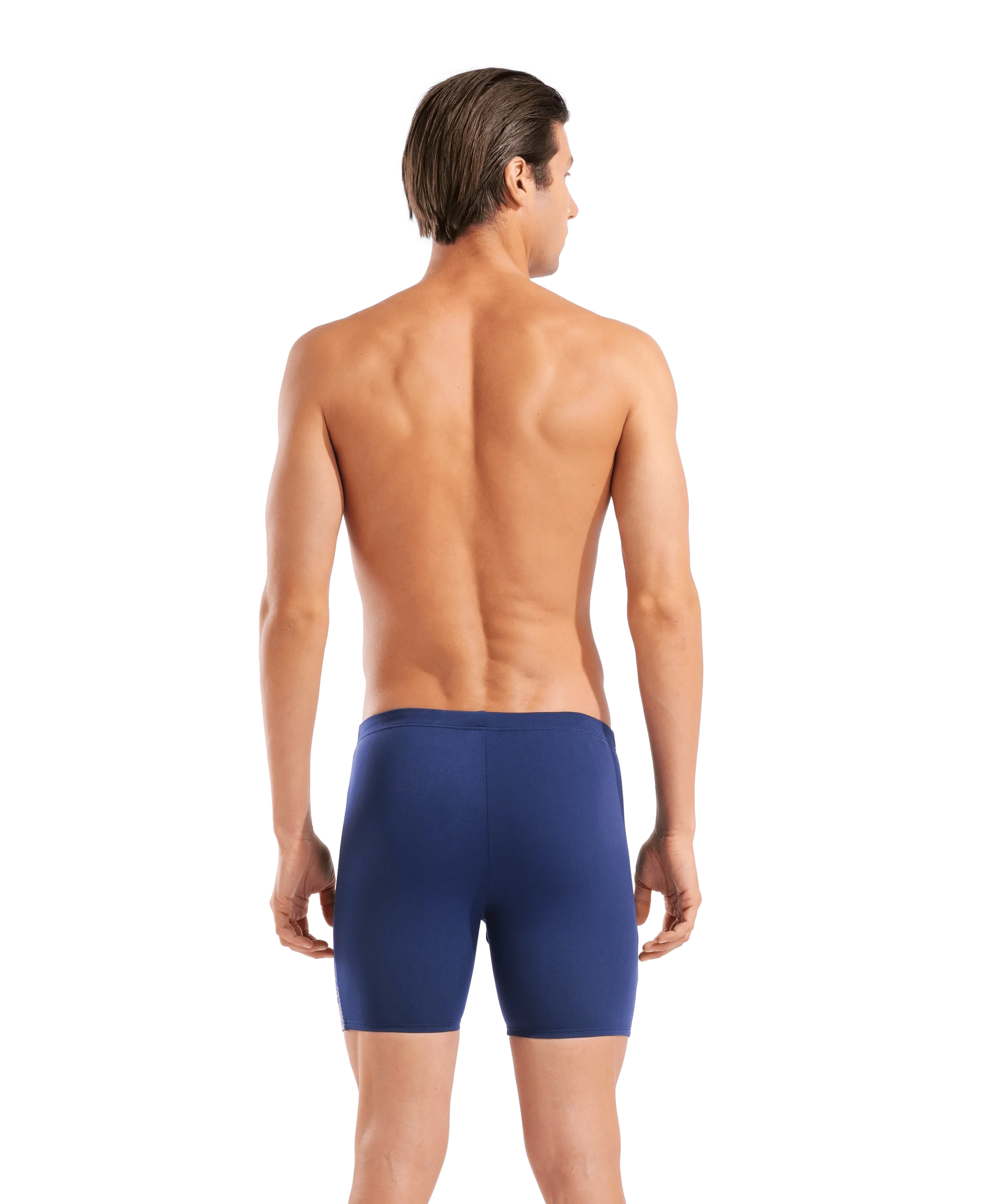 Bañador mid jammer para hombre arena Performance Graphic - Azul marino/blanco - Image 2