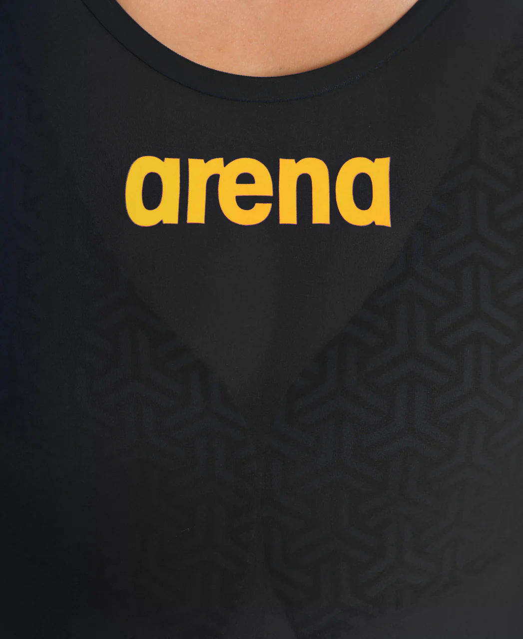 Kneeskin Mujer Espalda Abierta arena Powerskin Carbon Glide  - Oro/Negro - Image 6