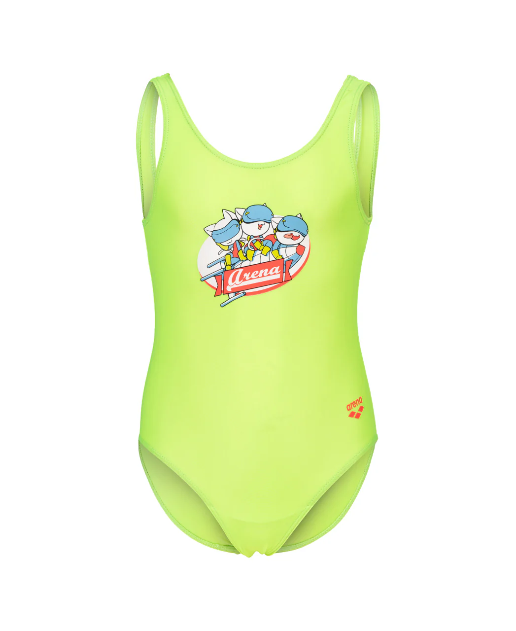 Bañador arena para niña Friends Suave Verde - Image 2