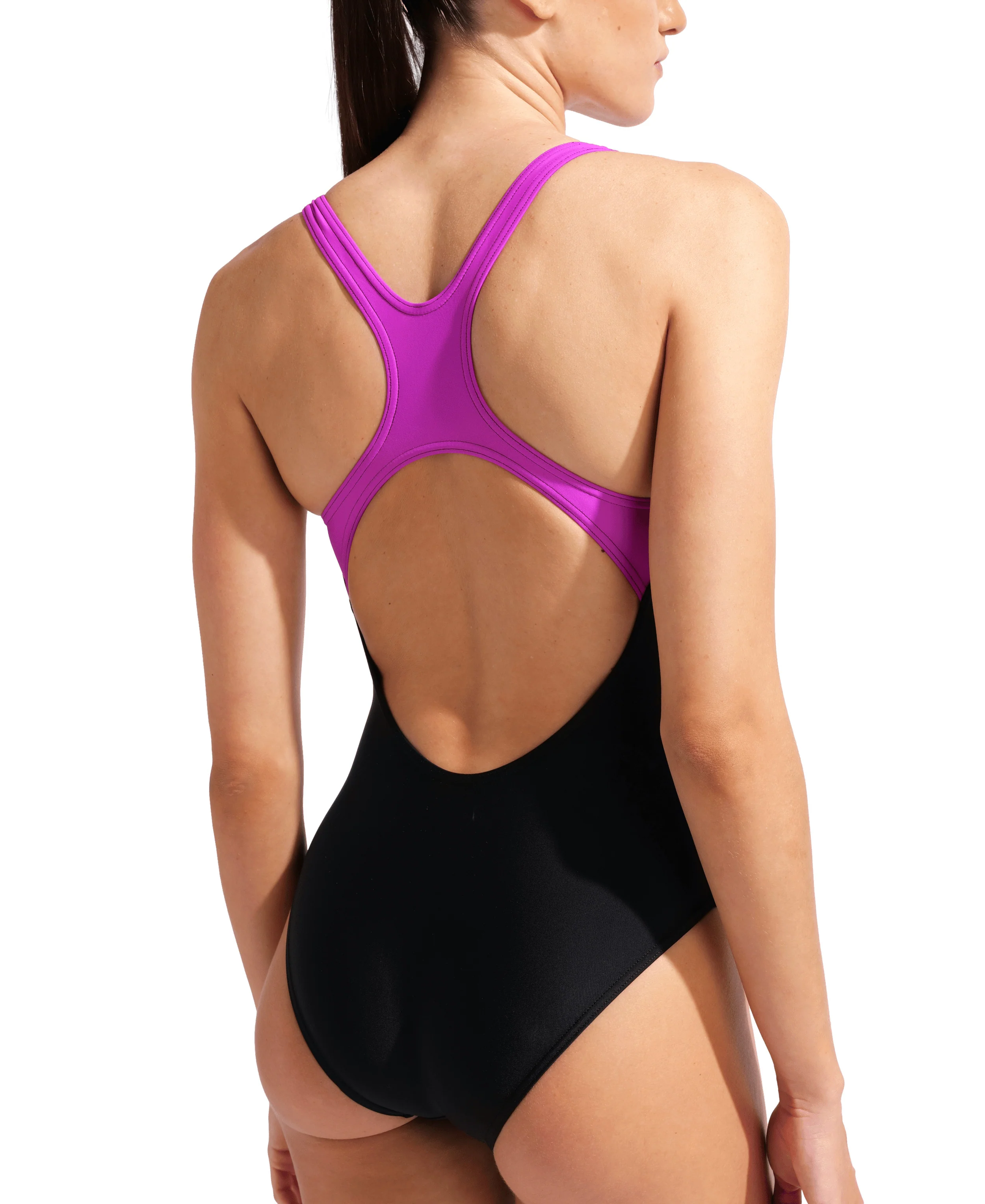 Bañador para mujer arena Feel Nuance Swim Pro Back - Negro - Image 5