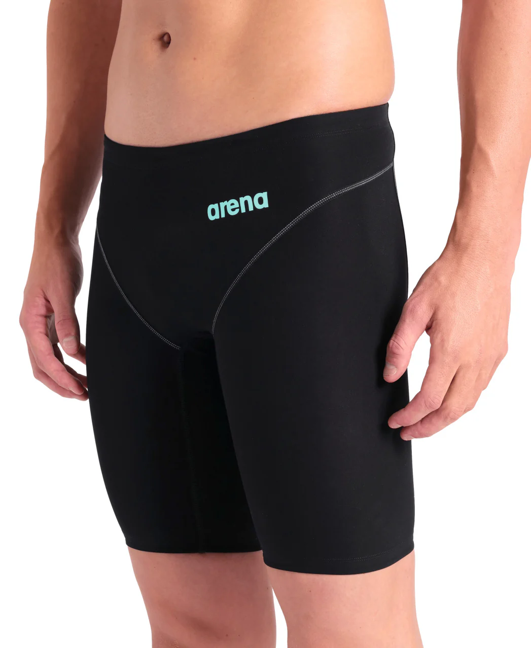 BAÑADOR POWERSKIN IMPULSO JAMMER para hombre- Negro/Verde Azulado - Image 4