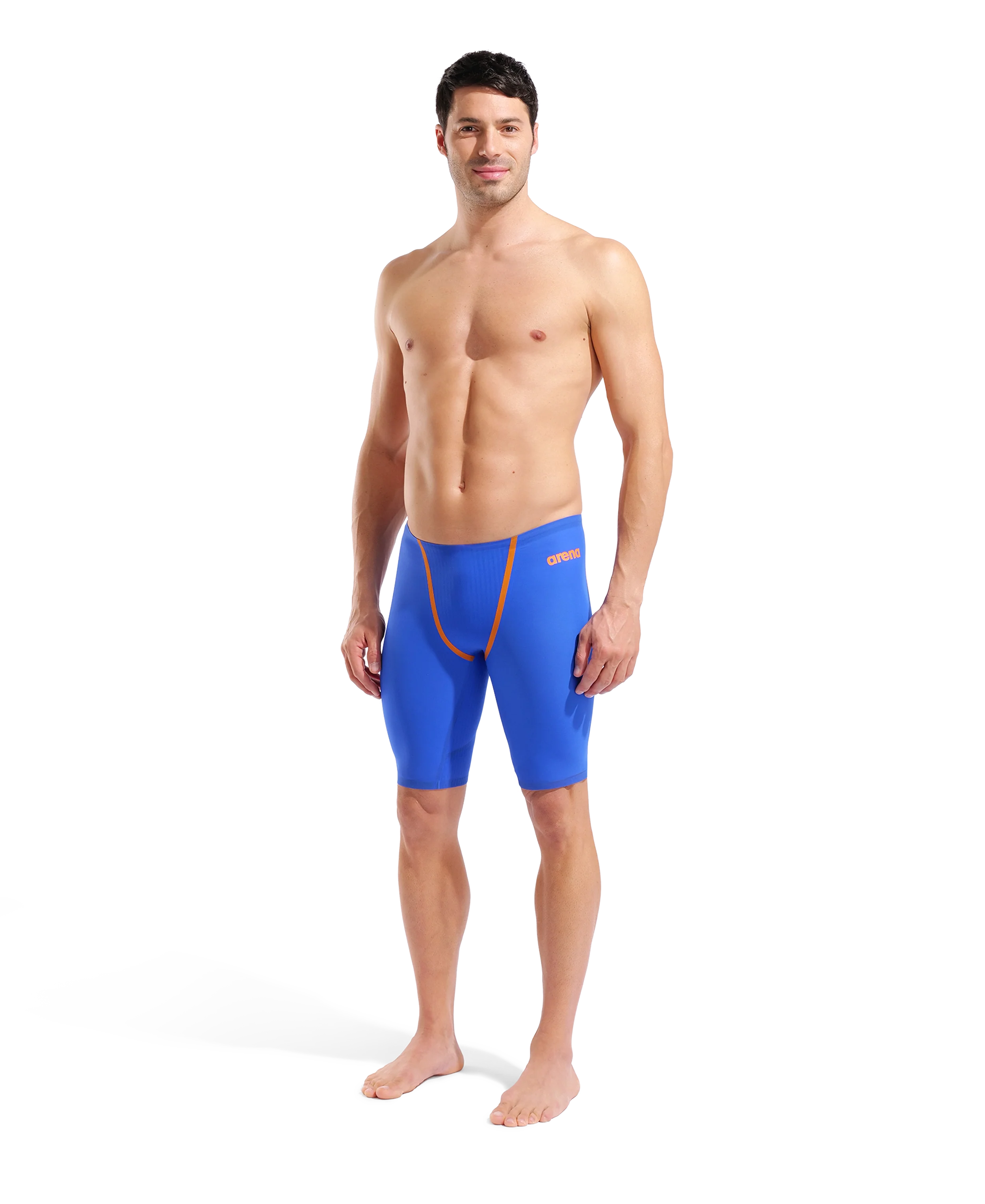 Bañador Powerskin Primo para hombre Le Jammer - Neon Blaze - Image 3