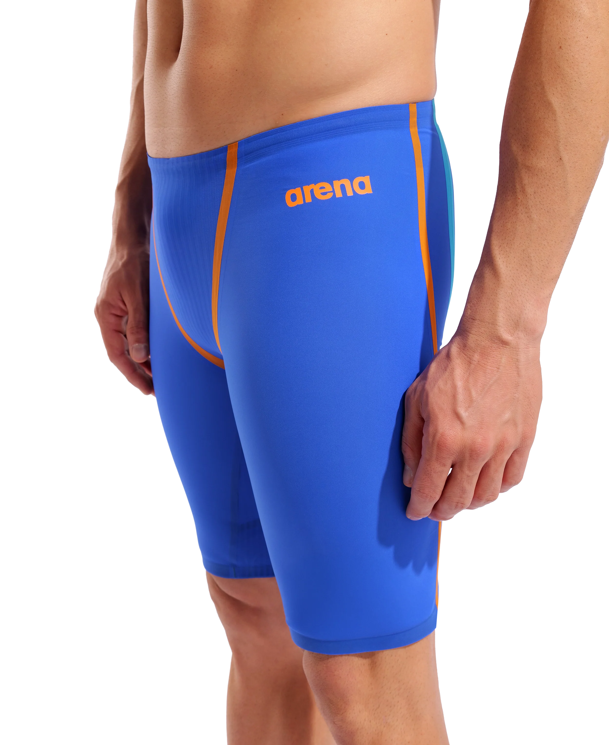 Bañador Powerskin Primo para hombre Le Jammer - Neon Blaze - Image 4