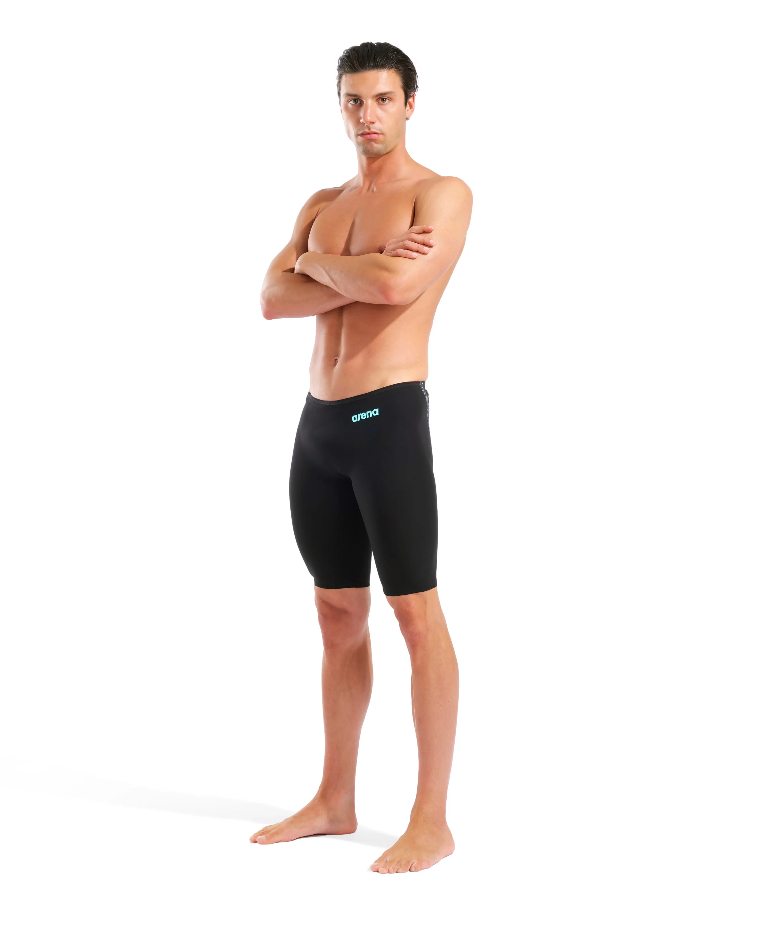 Bañador Powerskin Veloce Jammer Negro/Teal - Image 2