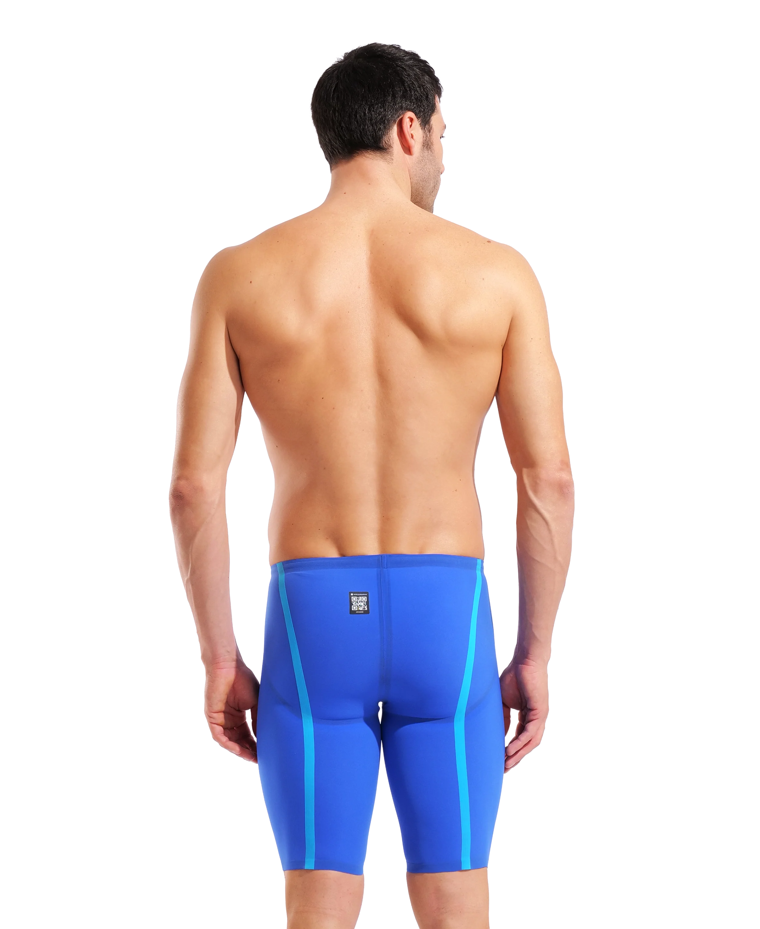 Bañador Powerskin para hombre Veloce Le Jammer - Neon Blaze - Image 2