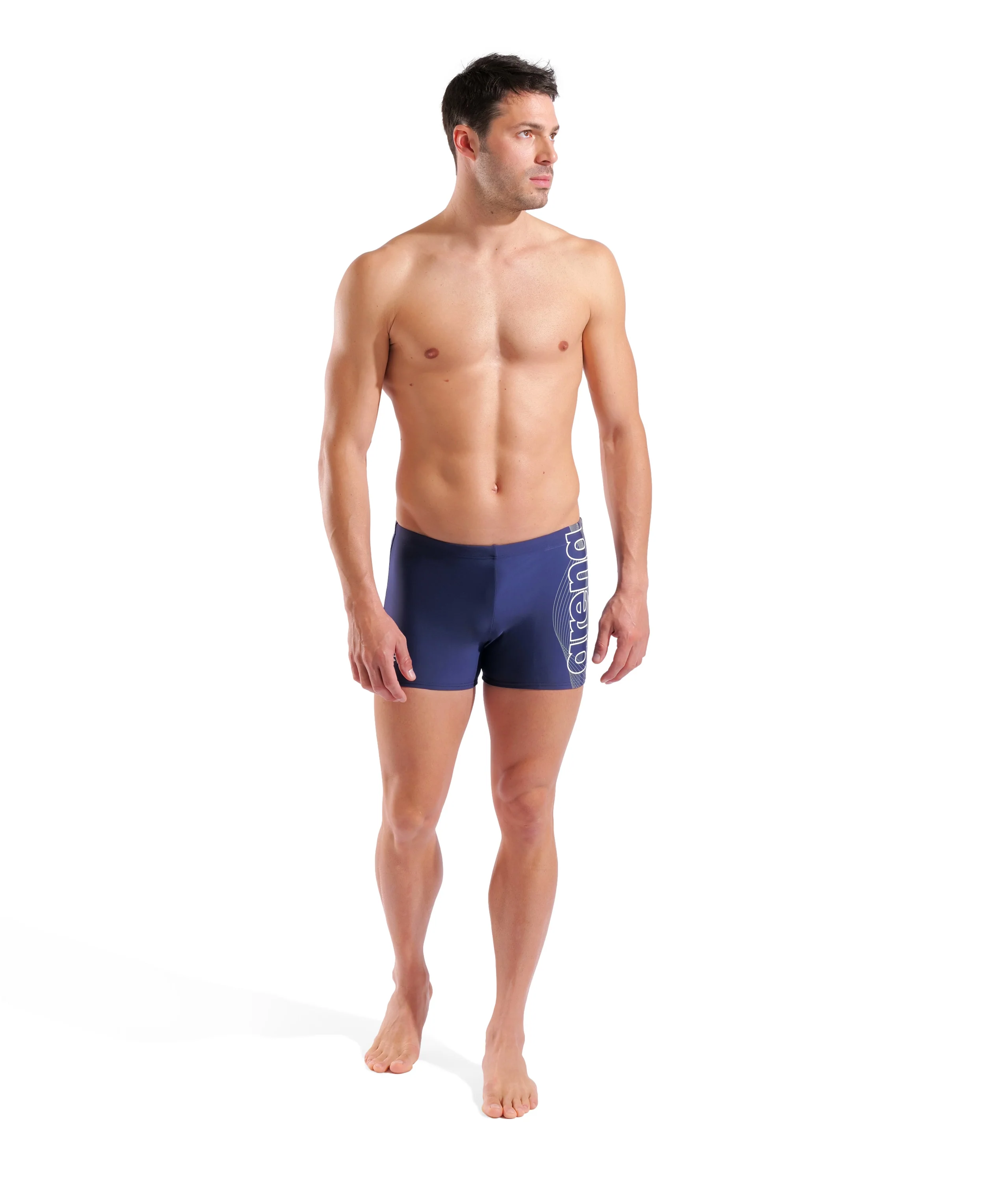 Bañador short arena Feel Basic para hombre - Azul Marino - Image 5