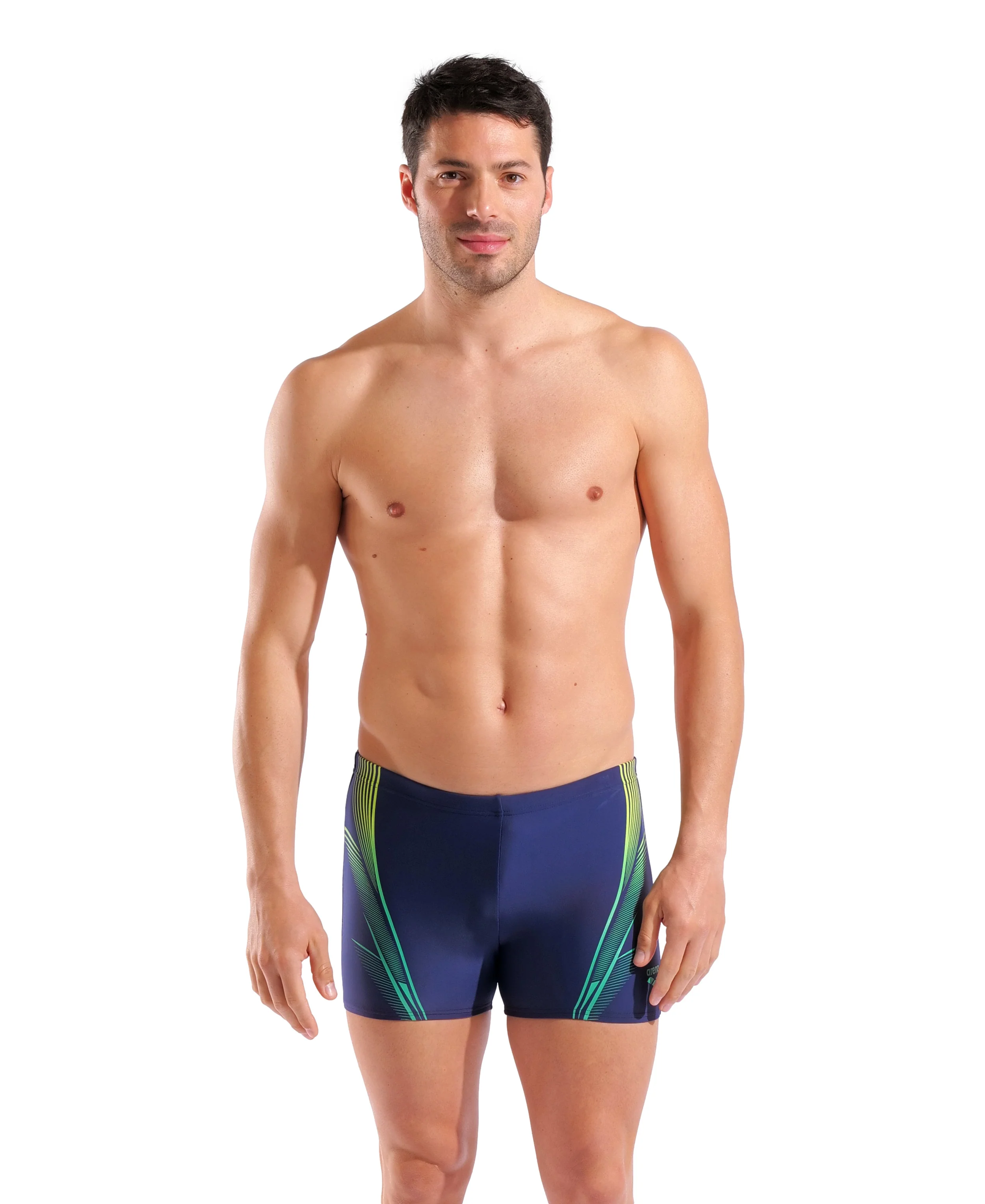 Bañador short arena Feel Blast para hombre - Azul Marino