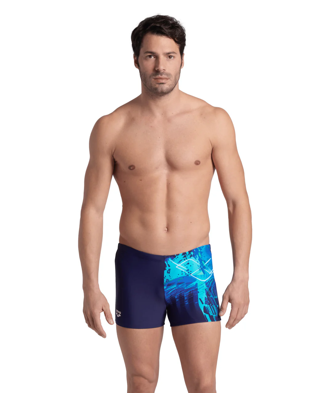 Bañador short arena Feel para hombre Funny Spot - Azul Marino Multi