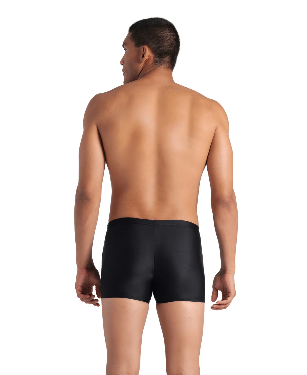 Bañador short arena Feel para hombre Openings - Negro/Turquesa - Image 2