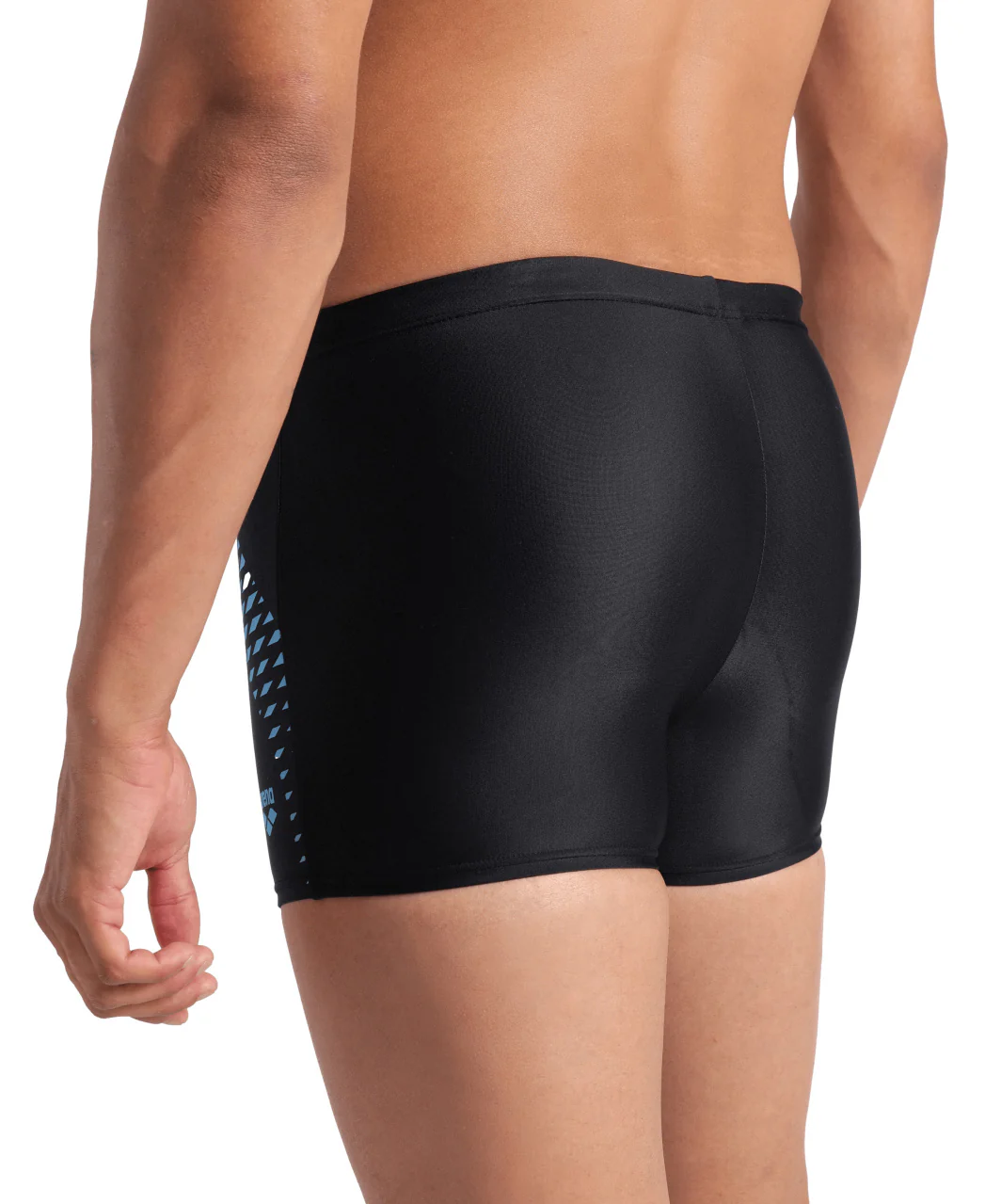 Bañador short arena Feel para hombre Openings - Negro/Turquesa - Image 3