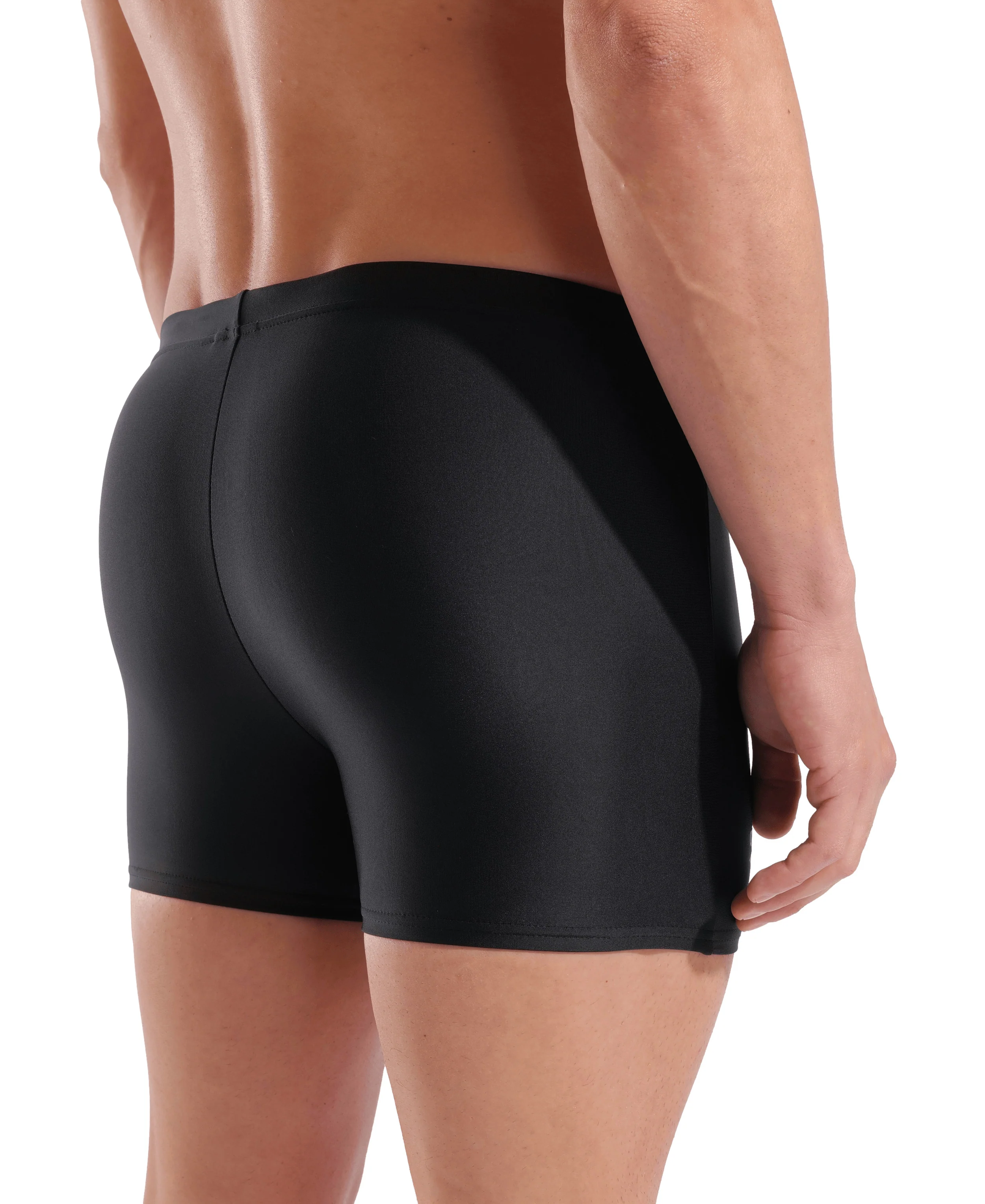 Bañador short arena Feel Scratchy para hombre - Negro - Image 3