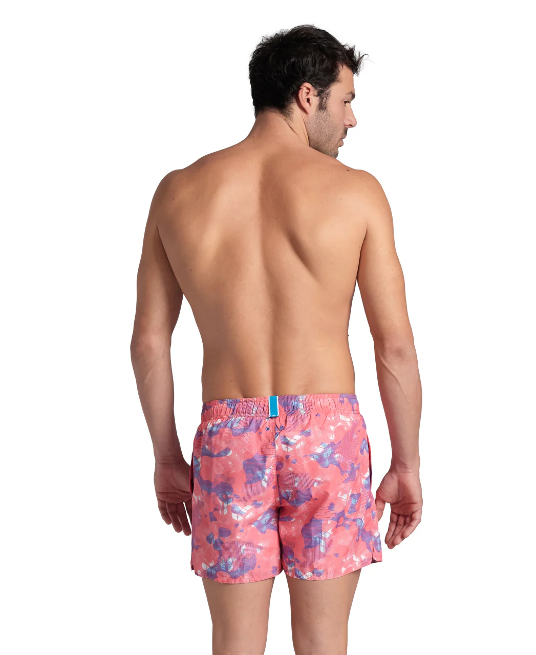 Bañador short arena para hombre Allover - Calypso Coral - Image 2