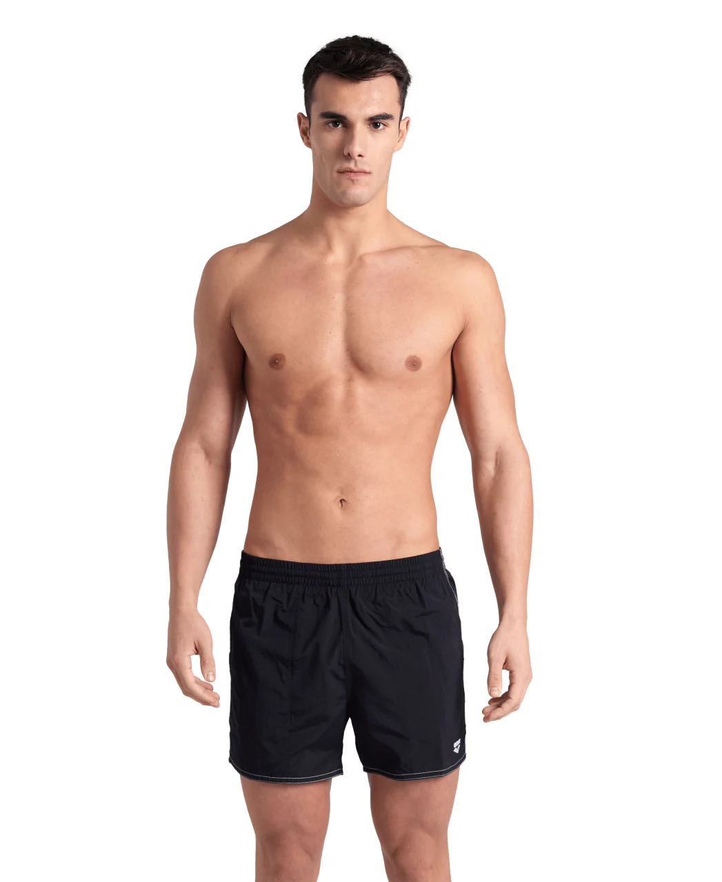 Bañador short arena para hombre Bywayx R - Blanco Negro