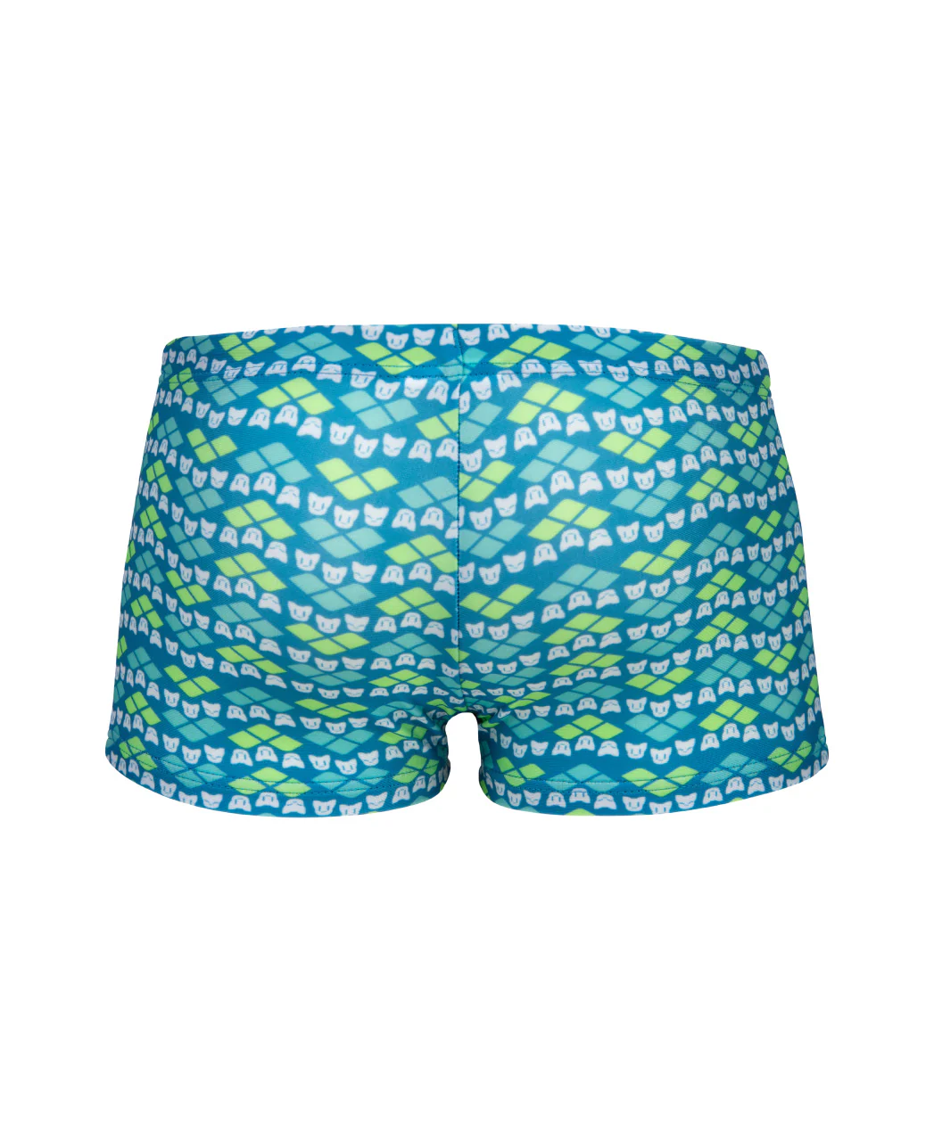 Bañador short arena para niño Friends Allover - Verde Suave - Image 3