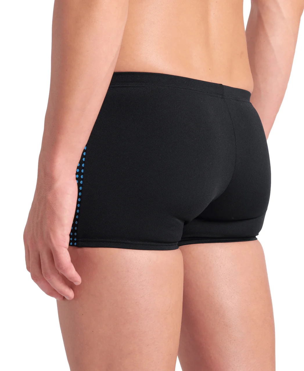 Bañador short arena Performance para hombre Foggy Dots - Negro - Image 4