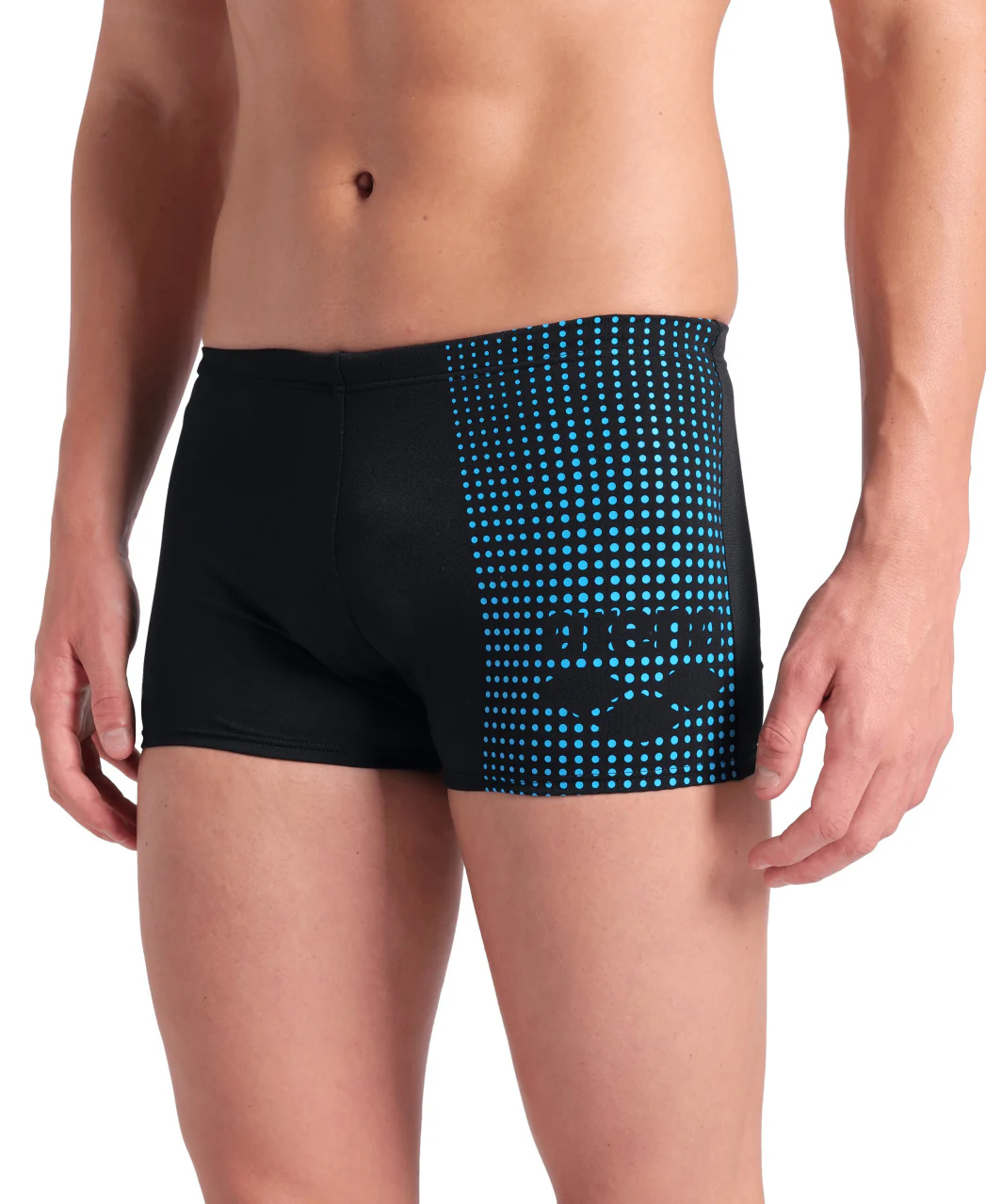 Bañador short arena Performance para hombre Foggy Dots - Negro - Image 5