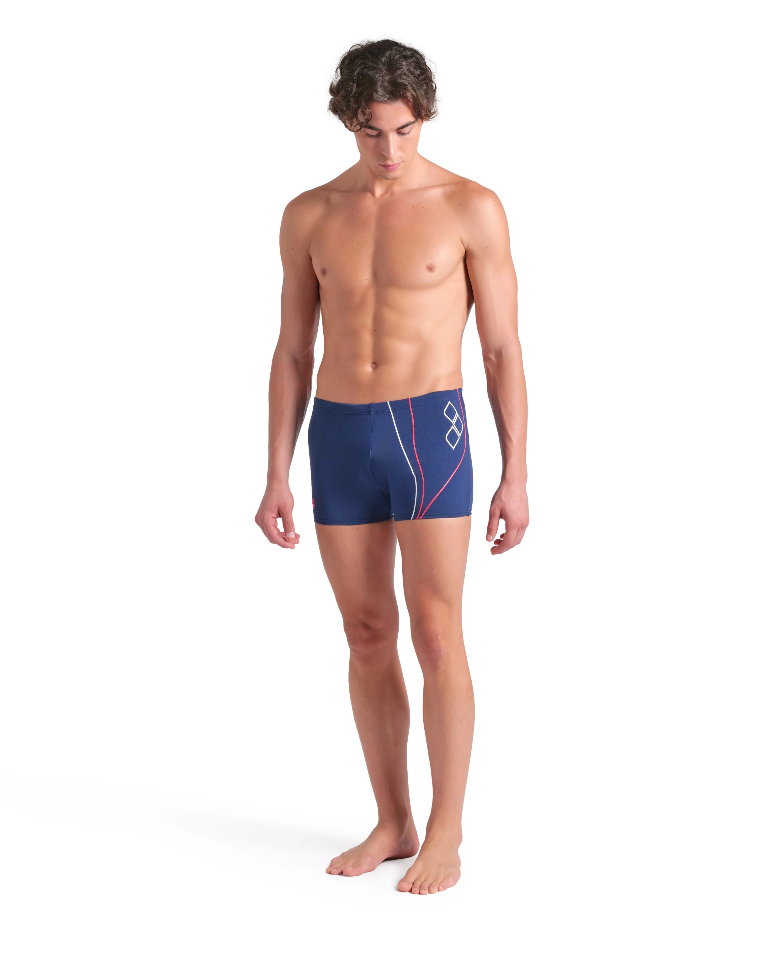 Bañador short arena Performance para hombre Trail Azul Marino - Image 3