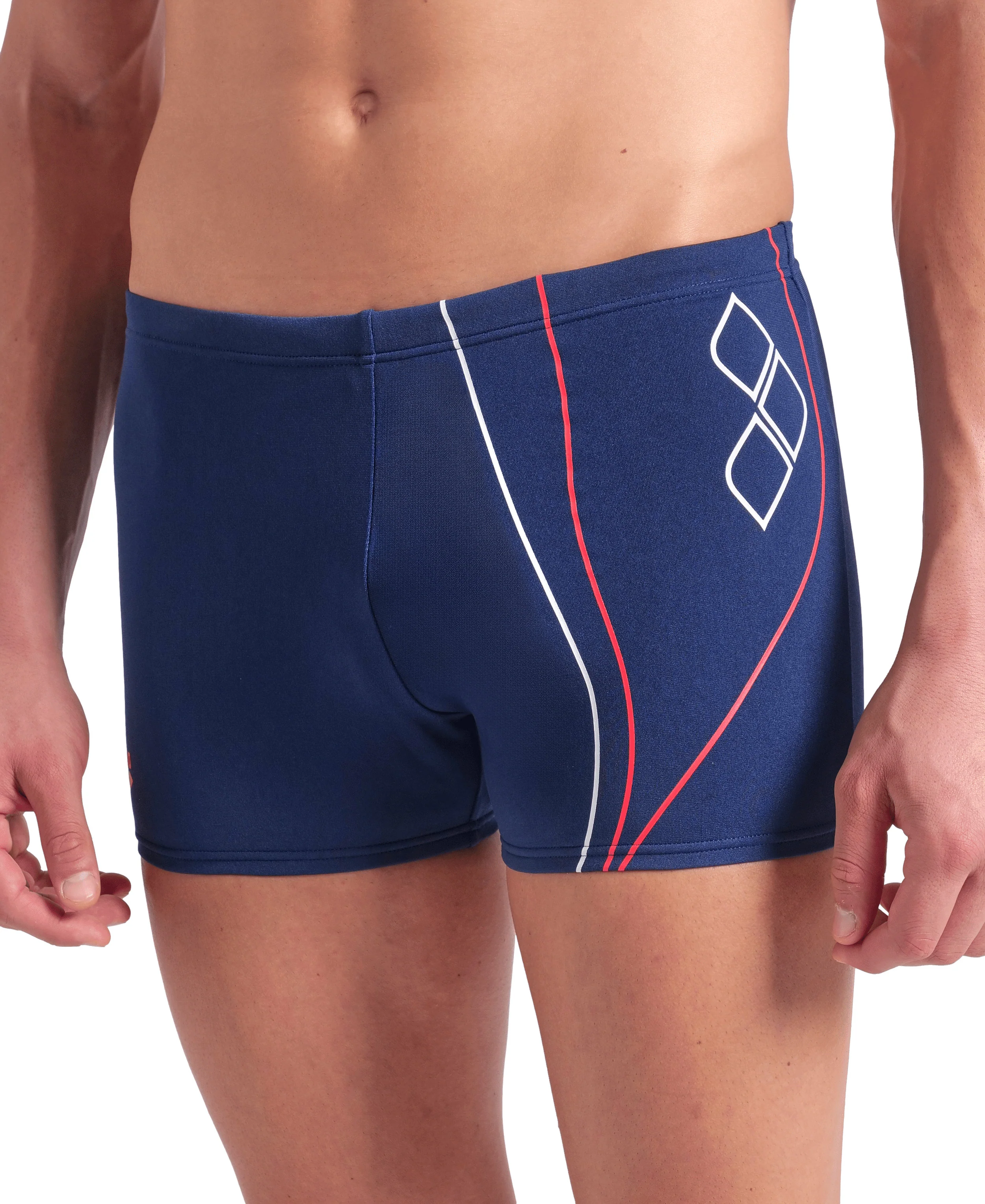 Bañador short arena Performance para hombre Trail Azul Marino - Image 4