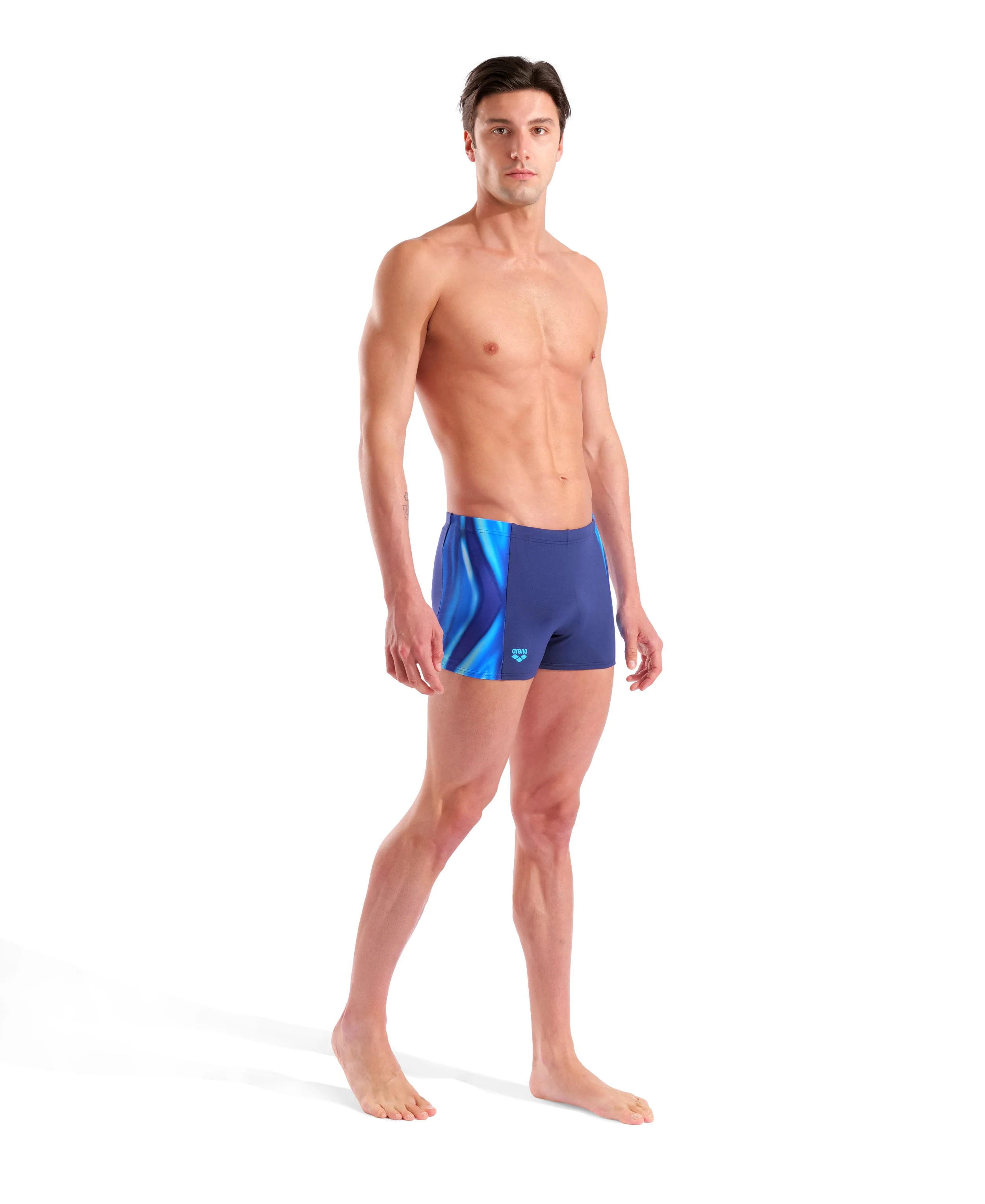 Bañador short arena Performance Two Sides Swim para hombre - Azul Marino - Image 3