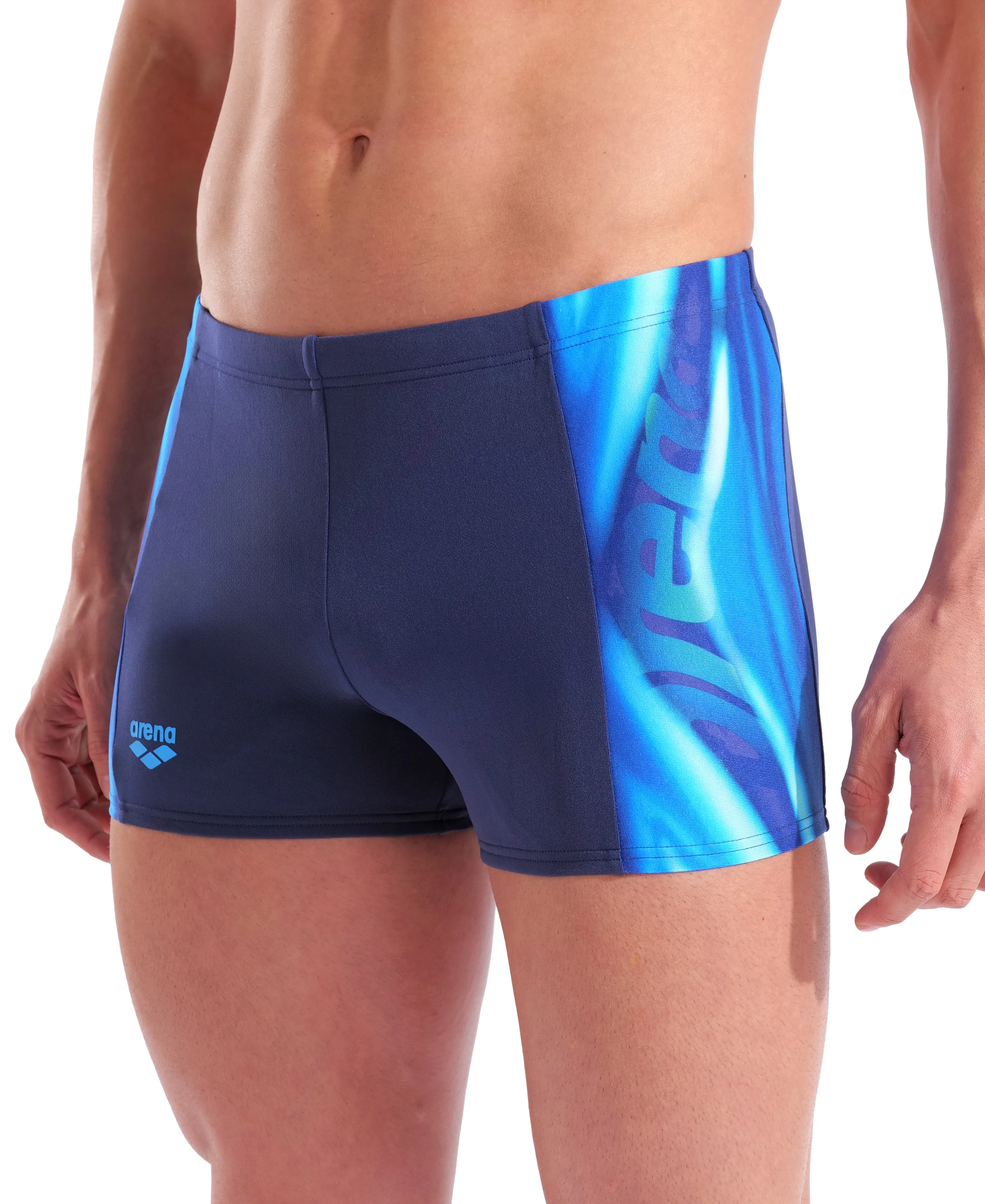 Bañador short arena Performance Two Sides Swim para hombre - Azul Marino - Image 4