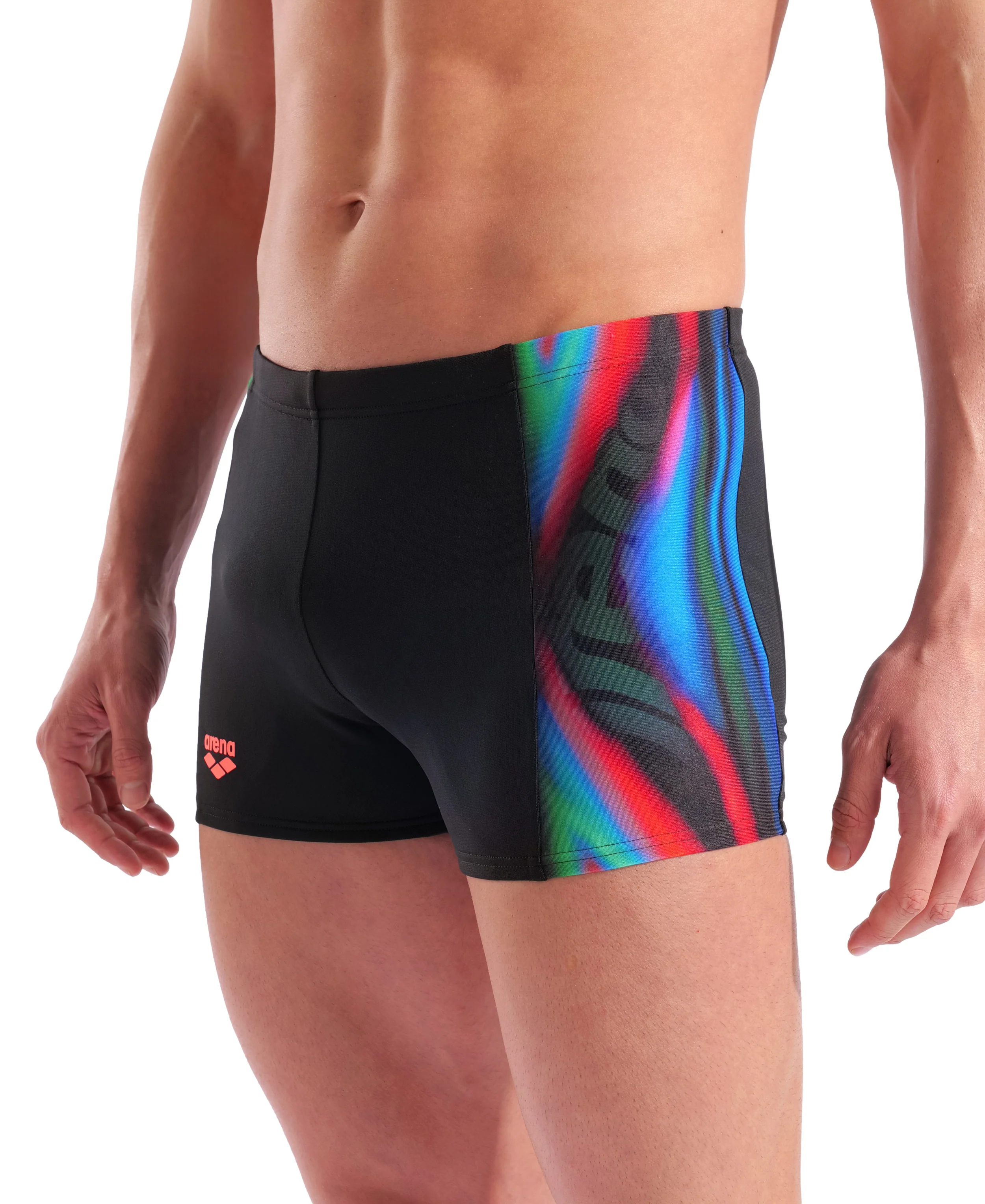 Bañador short arena Performance Two Sides Swim para hombre - Negro - Image 4