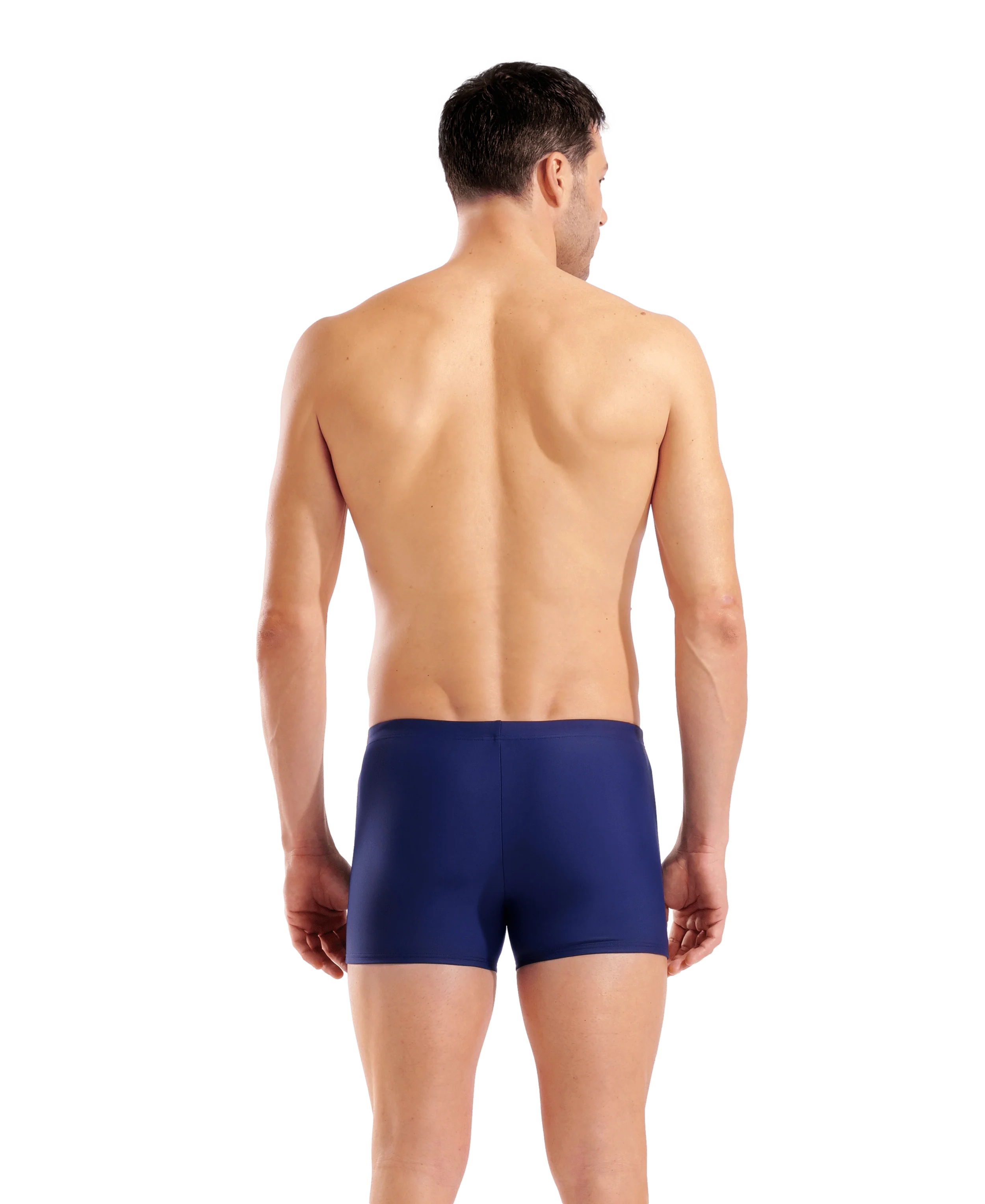 Bañador short para hombre arena Feel Kikko - Azul marino/blanco - Image 2