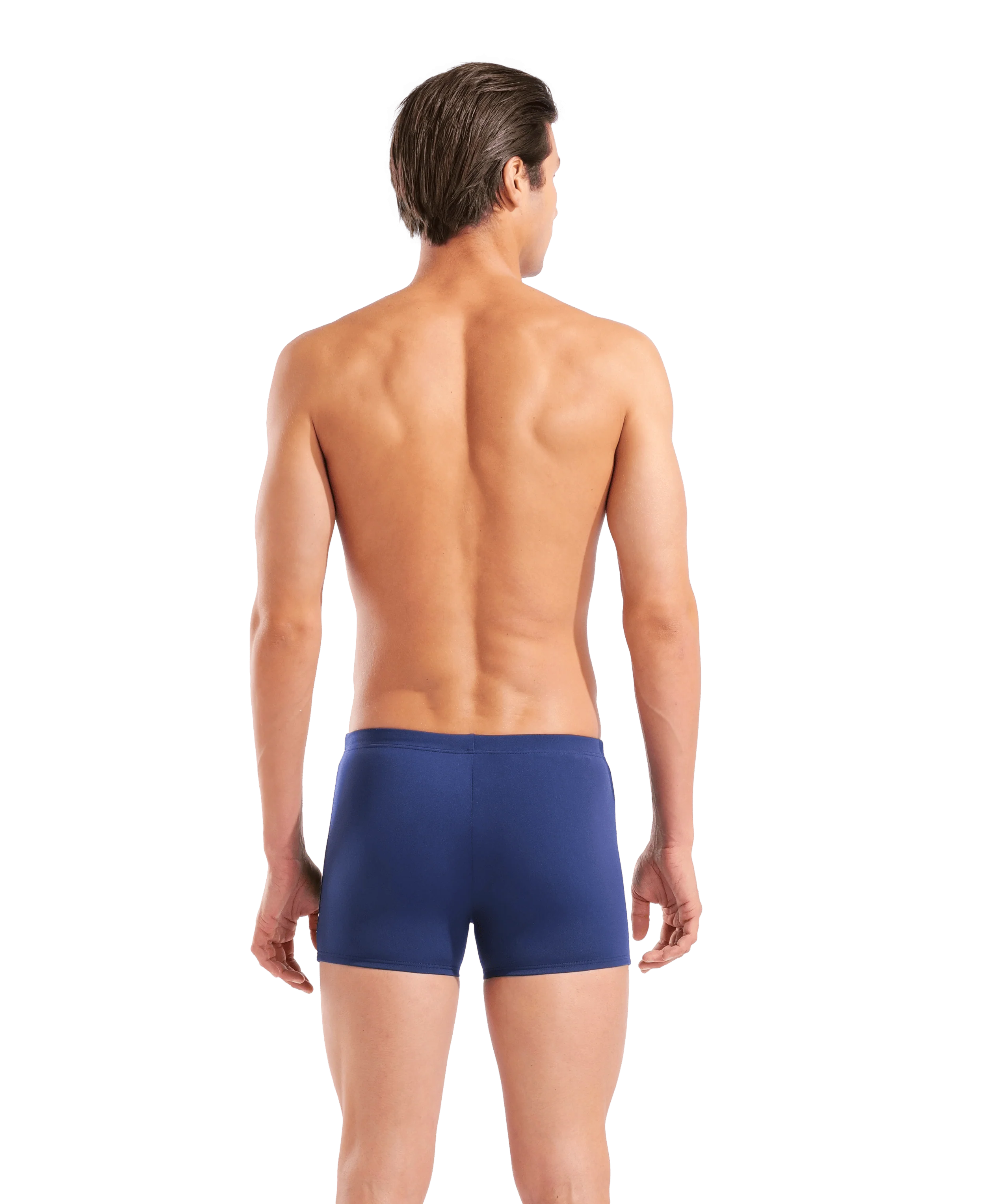 Bañador short para hombre arena Performance Graphic - Azul marino/blanco - Image 2