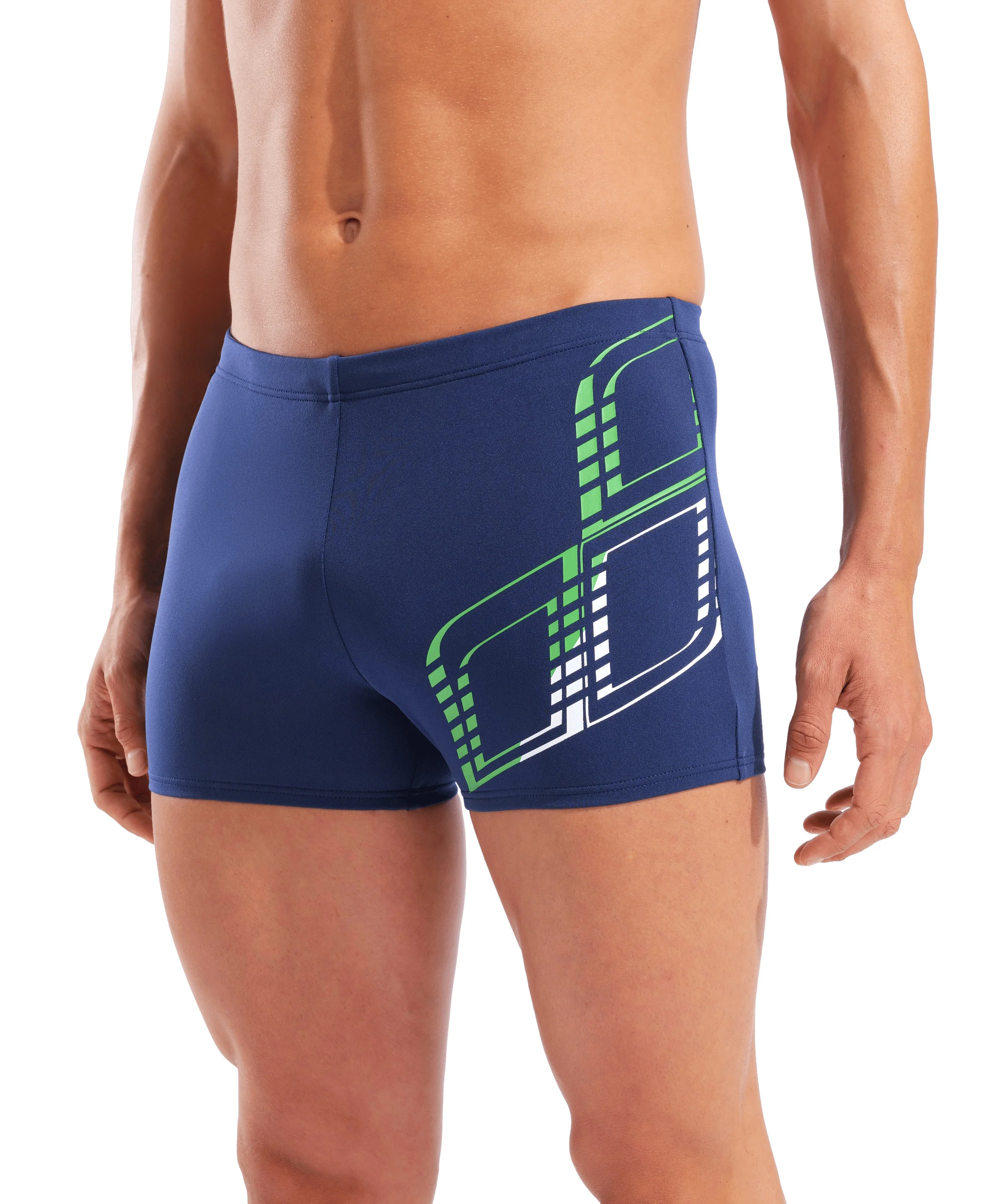 Bañador short para hombre arena Performance Graphic - Azul marino/Multicolor - Image 4