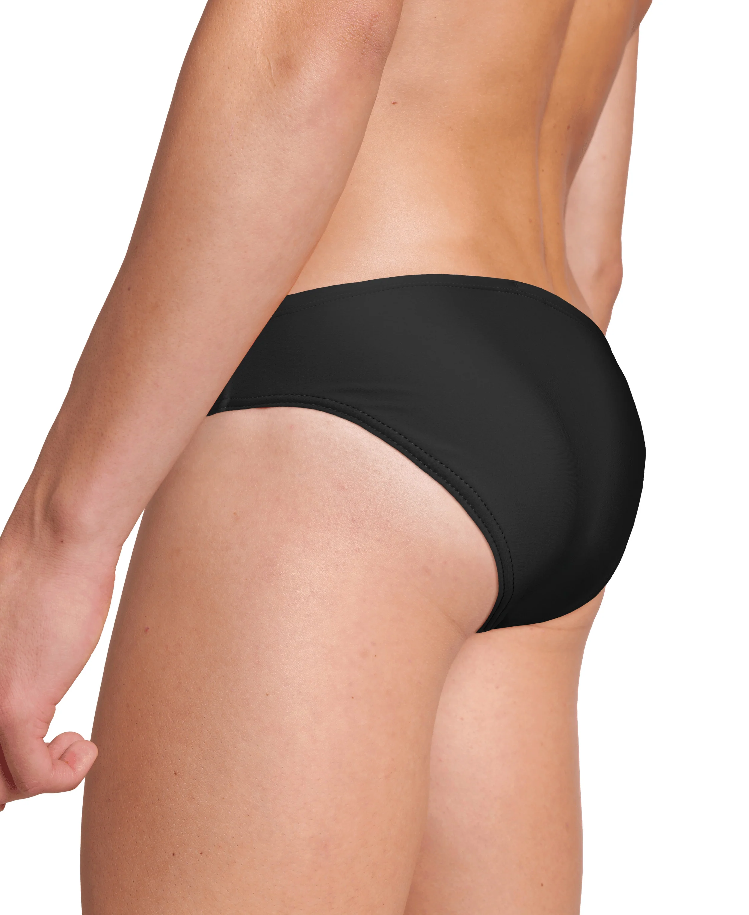 Bañador slip arena Feel para hombre Dynamo R - Negro - Image 4