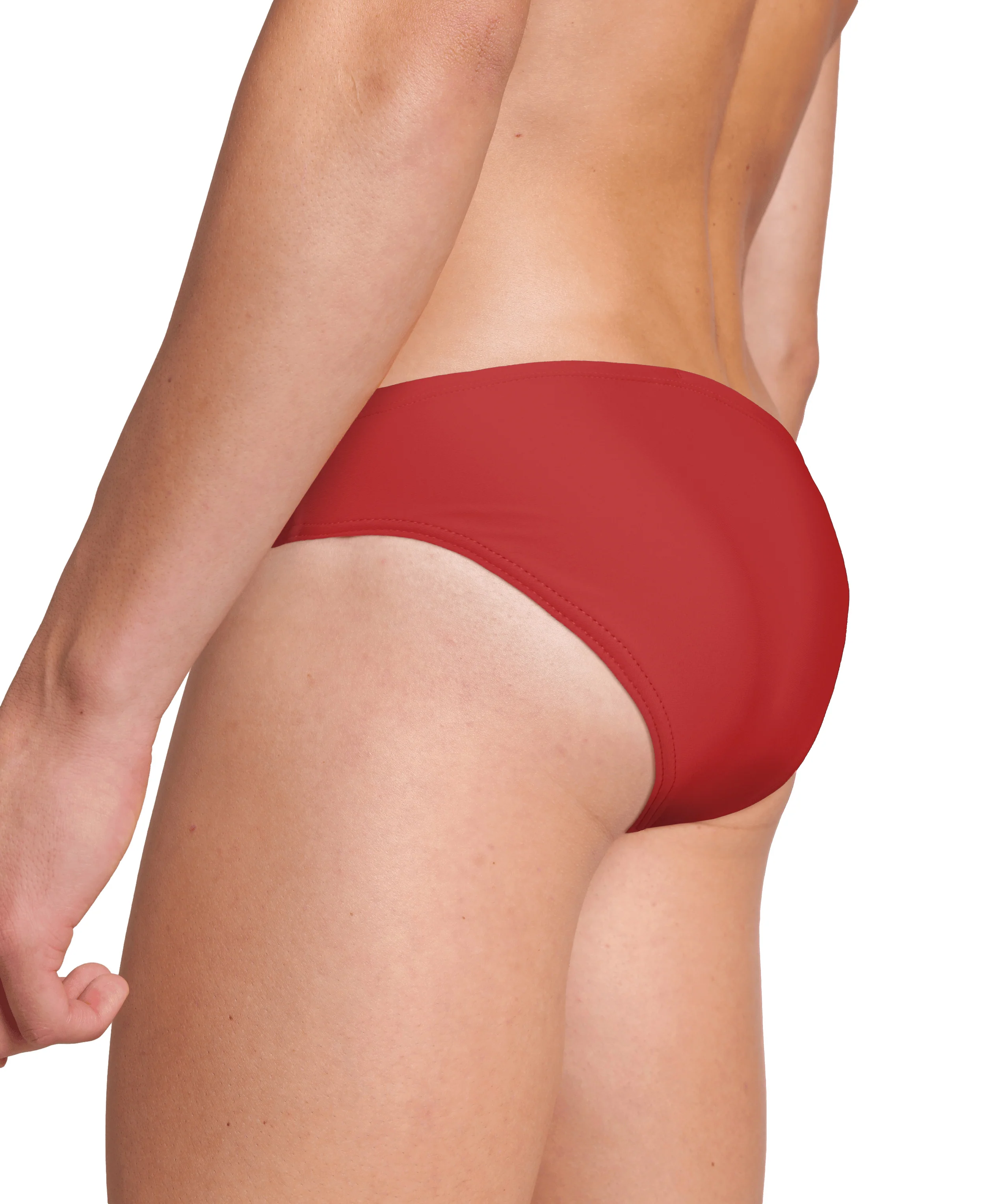 Bañador slip arena Feel para hombre Dynamo R - Rojo - Image 4