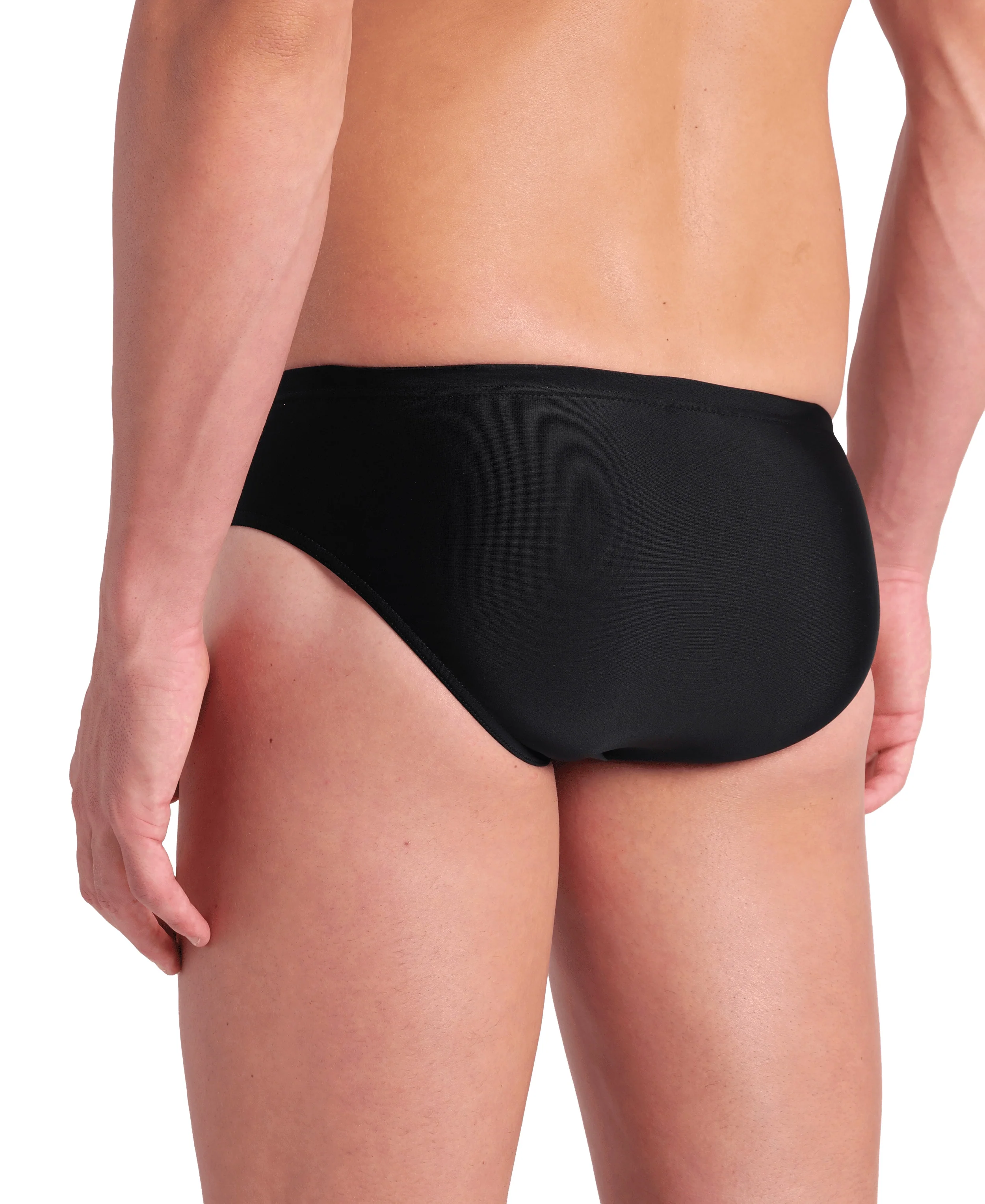 Bañador slip arena Feel para hombre Multi Panels - Negro/Asfalto - Image 4