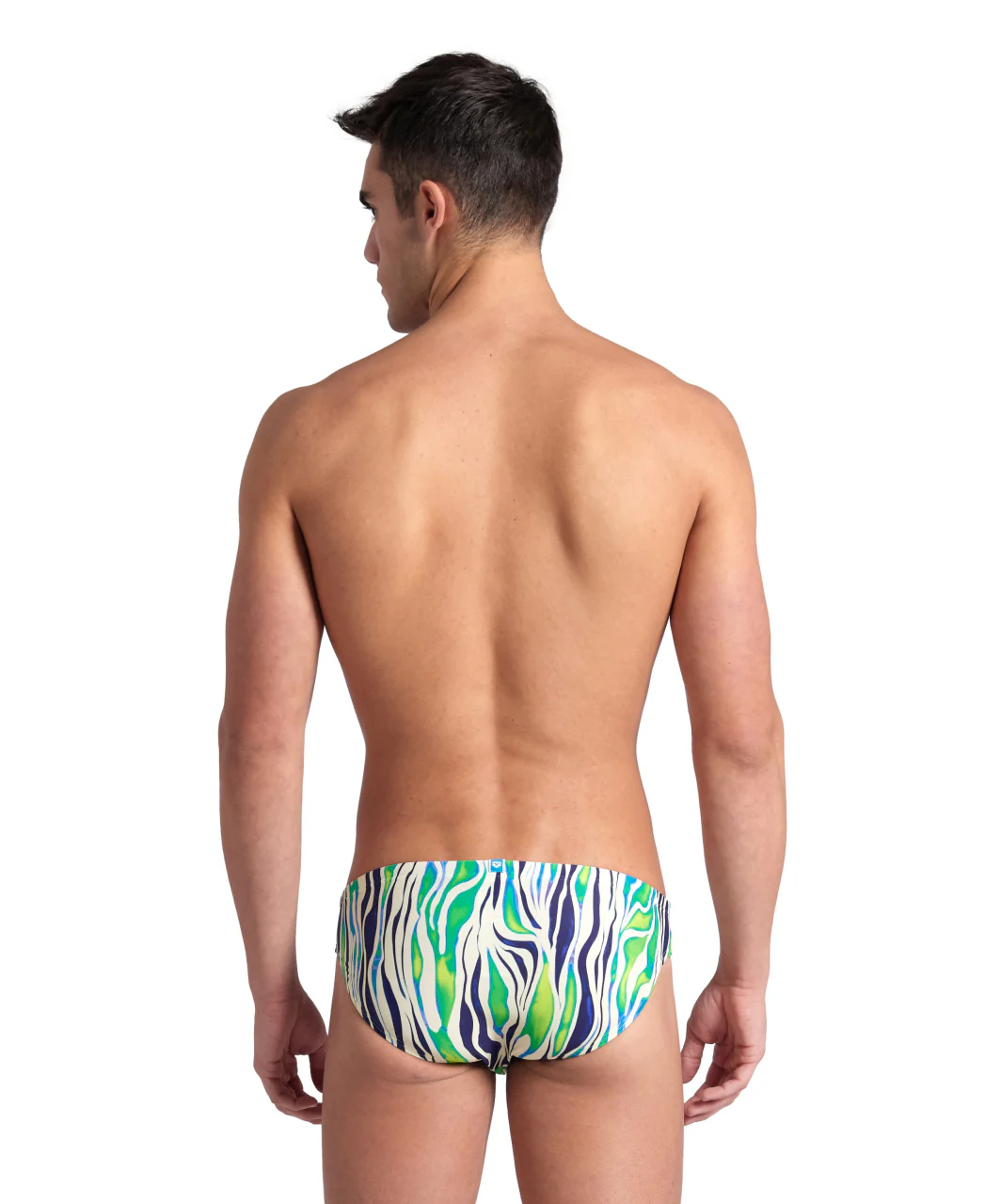 Bañador slip arena para hombre Allover - Verde Cuarzo - Image 2