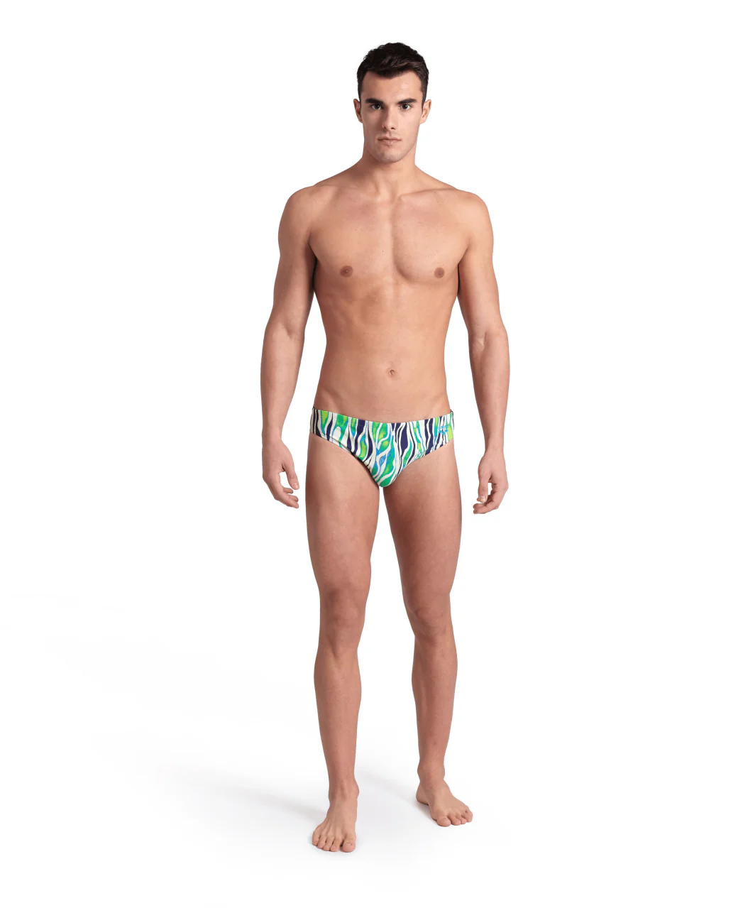 Bañador slip arena para hombre Allover - Verde Cuarzo - Image 5