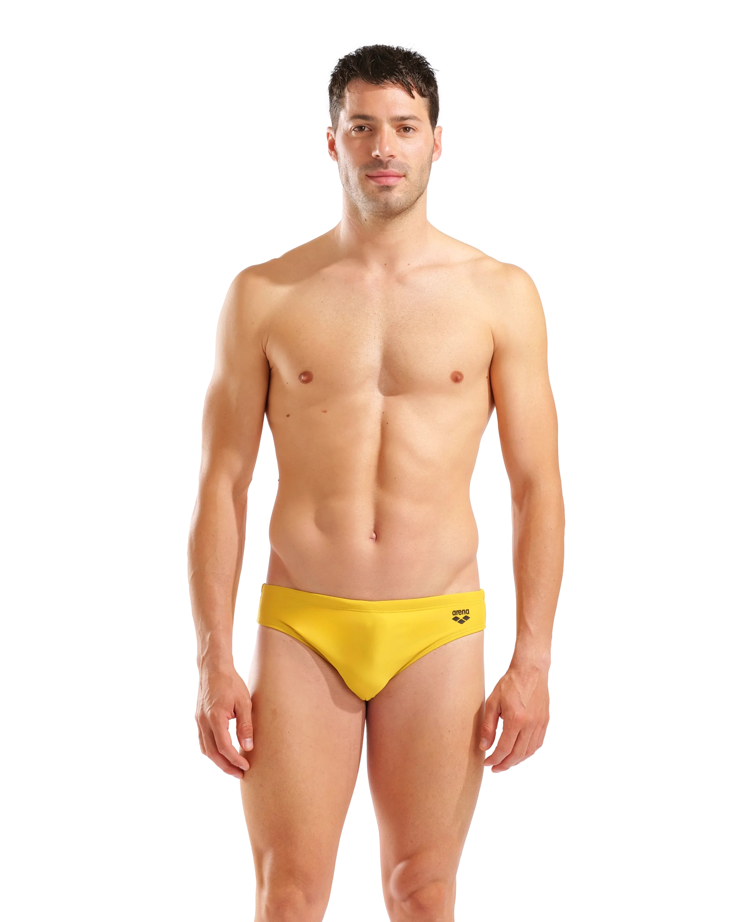 Bañador slip arena para hombre Santamarias R - Dorado claro